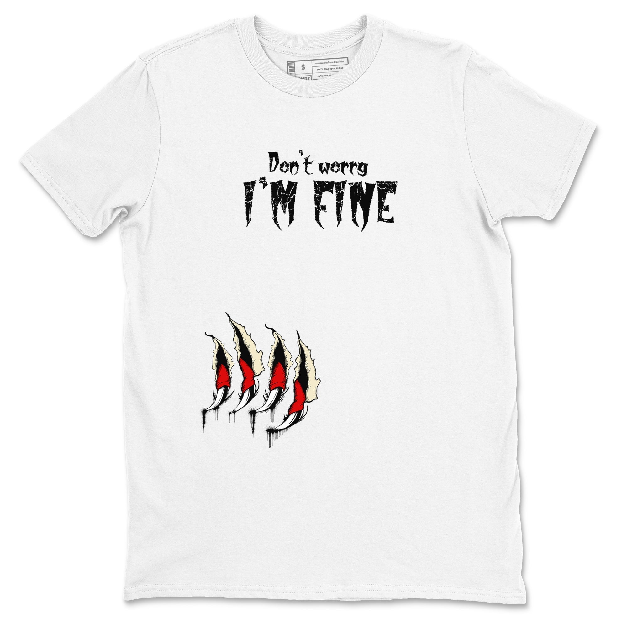 I'm Fine snkmatch Tees - Air Jordan 1 Black Toe Reimagined