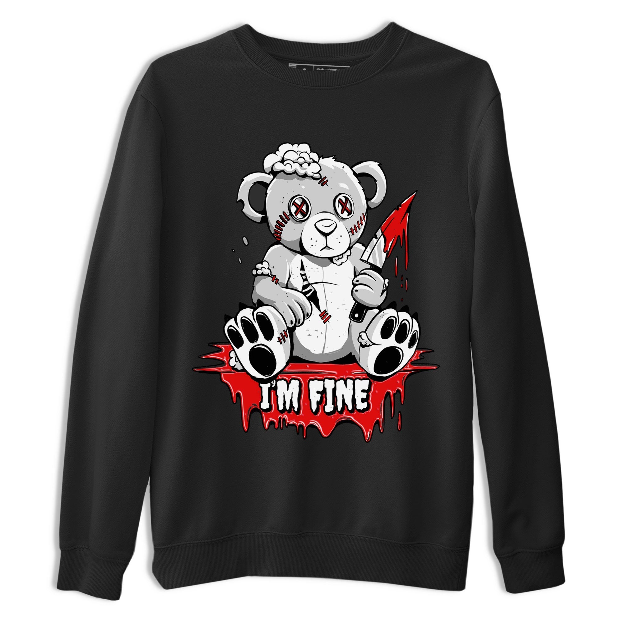 I'm Fine snkmatch Tee - Air Jordan 1 University Red