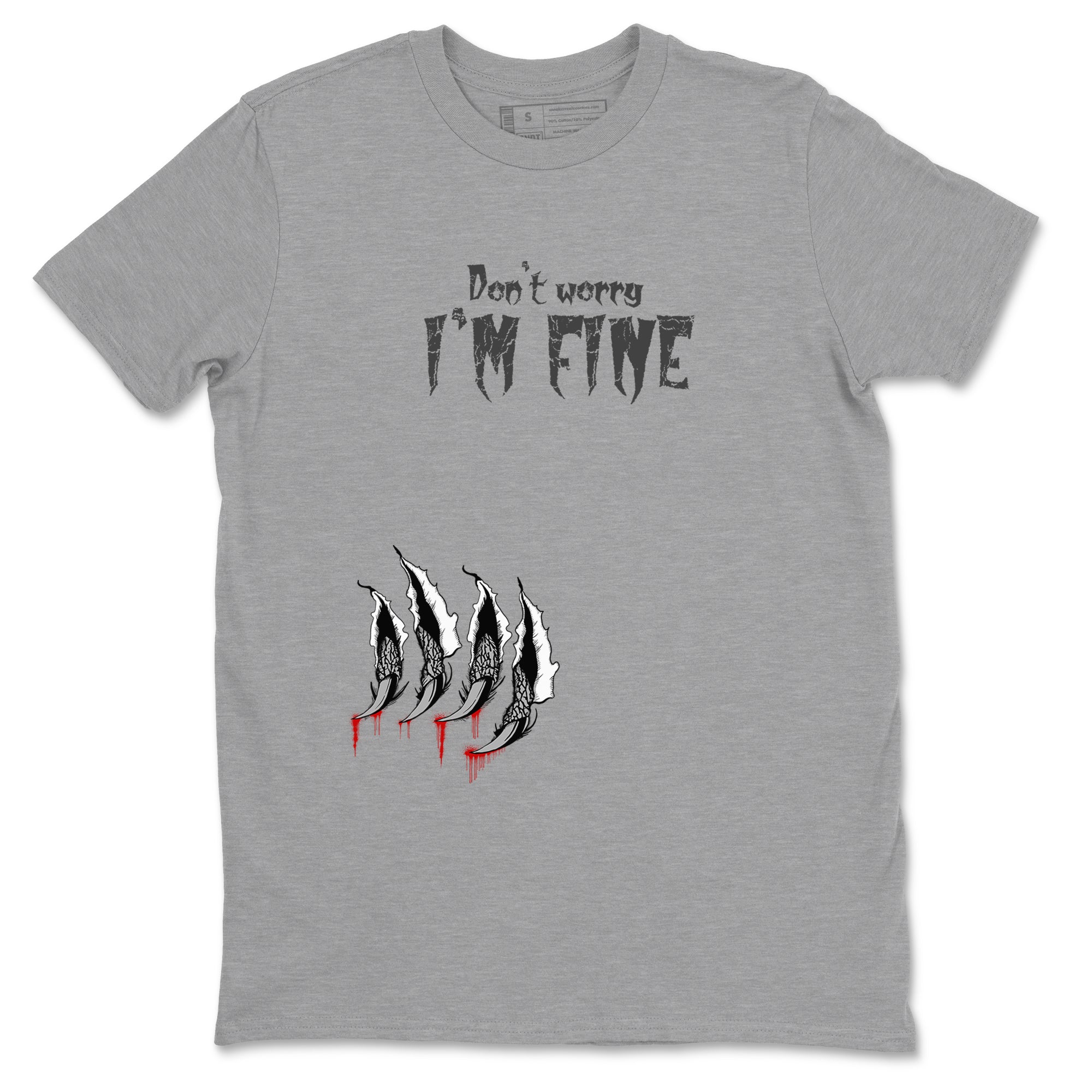I'm Fine snkmatch Tees - Air Jordan 3 Cement Grey