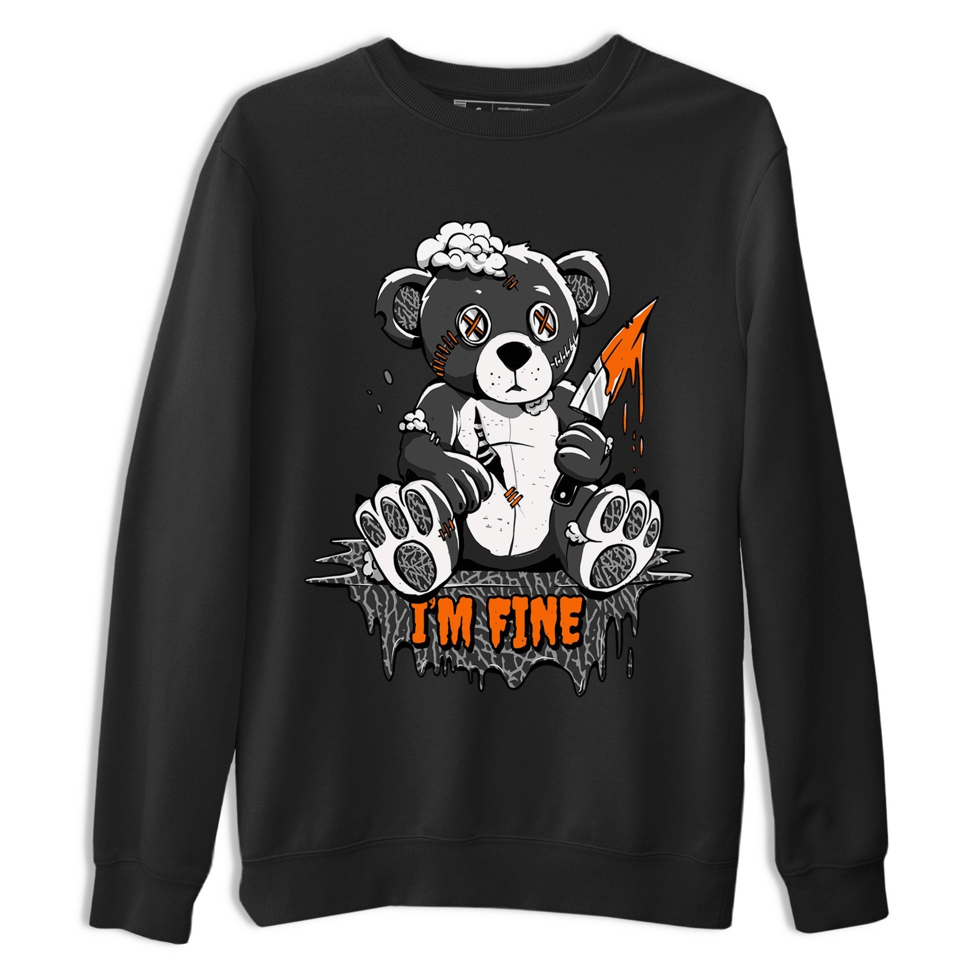 I'm Fine snkmatch Tee - Air Jordan 3 Fear