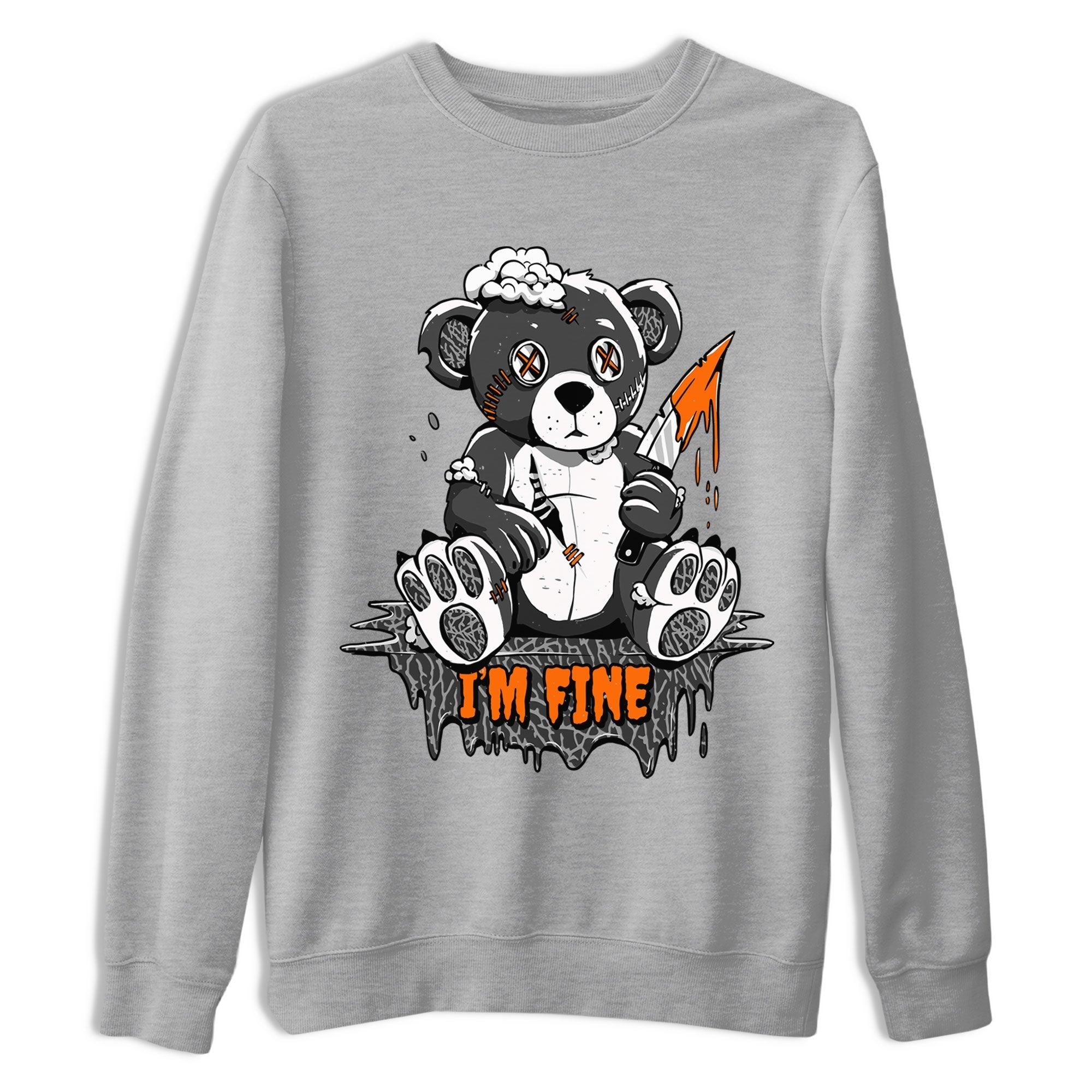 I'm Fine snkmatch Tee - Air Jordan 3 Fear
