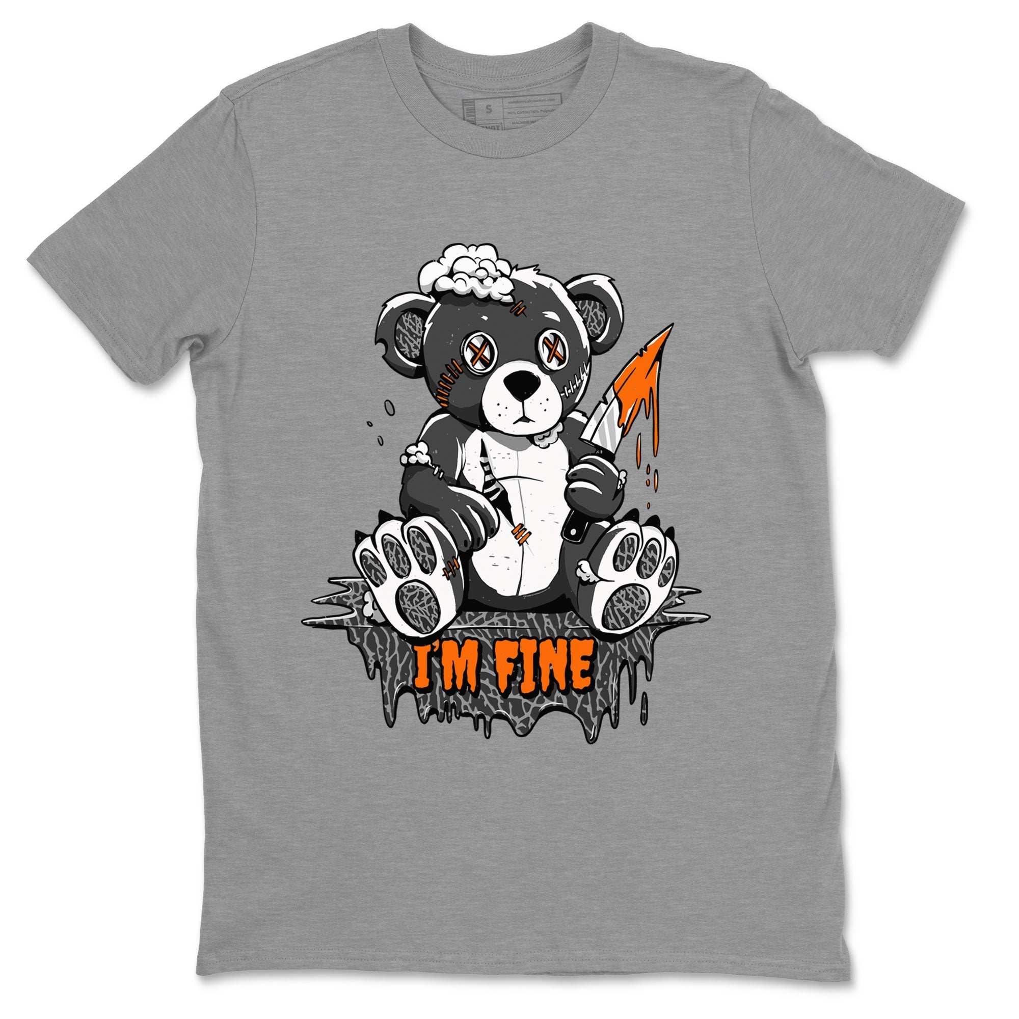 I'm Fine snkmatch Tee - Air Jordan 3 Fear