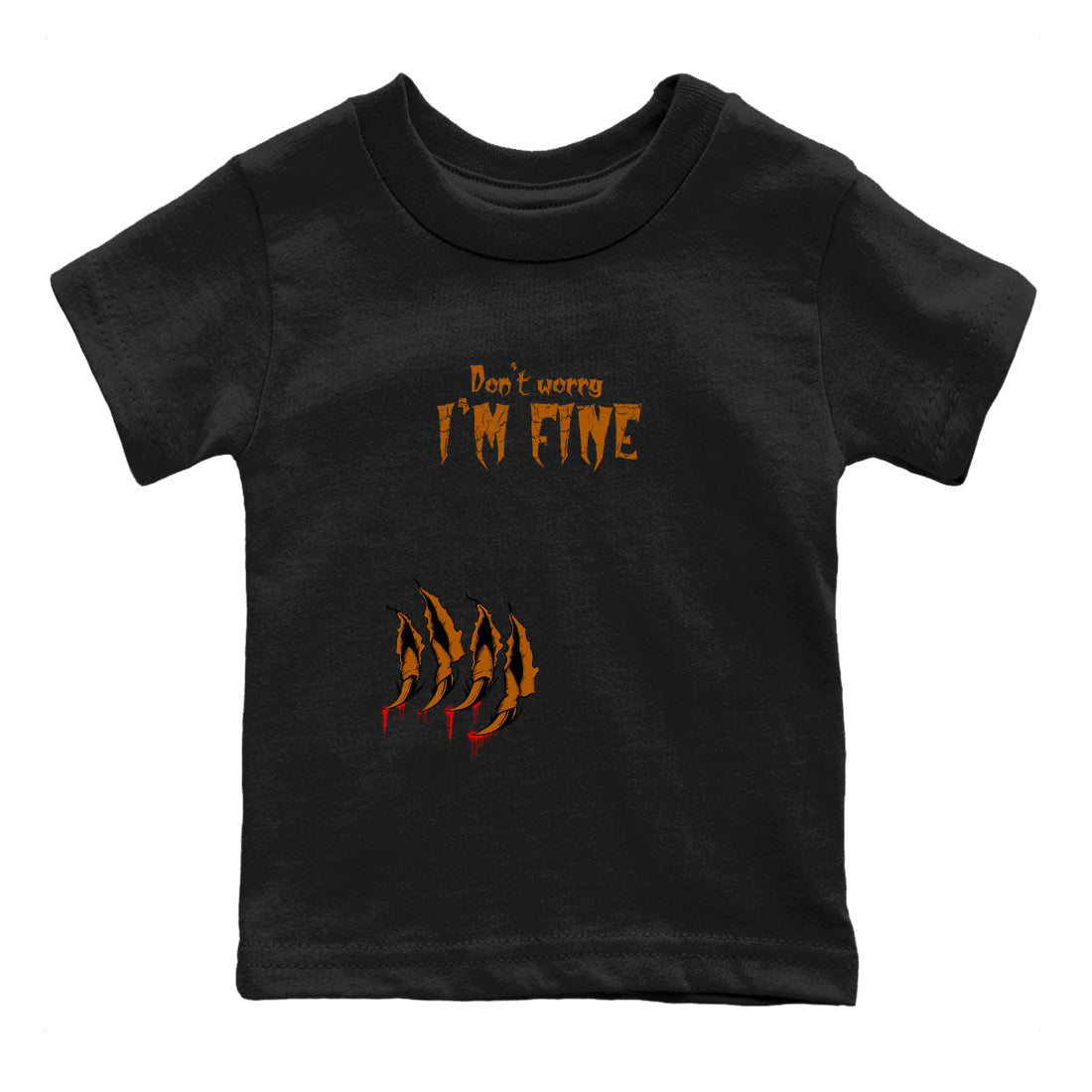 I'm Fine snkmatch Tees Kids - Air Jordan 5 Archaeo Brown