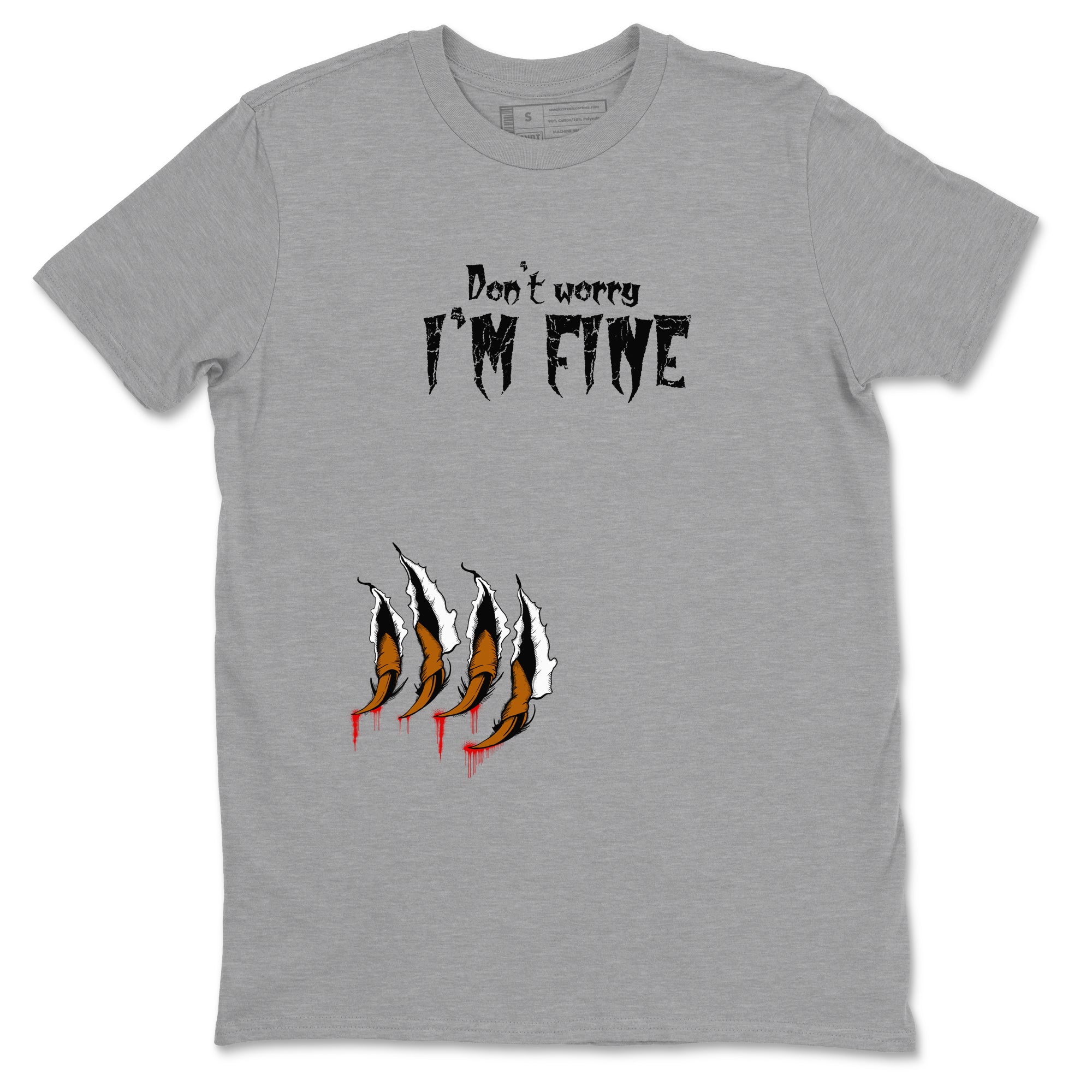 I'm Fine snkmatch Tees - Air Jordan 5 Archaeo Brown