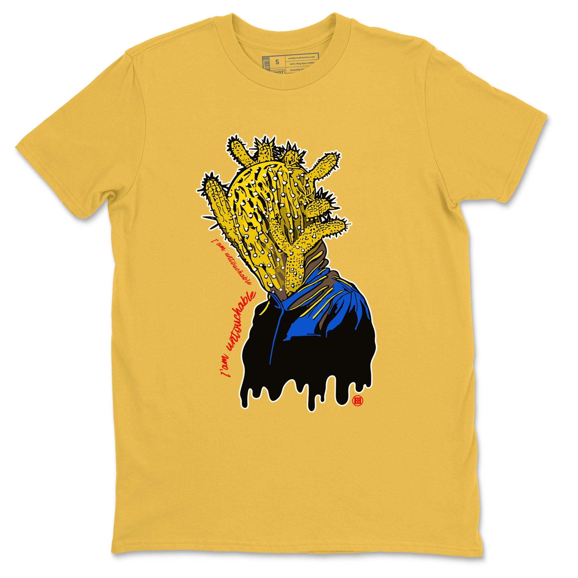 I'm Untouchable snkmatch Tees - Air Jordan 1 Travis Scott Canary