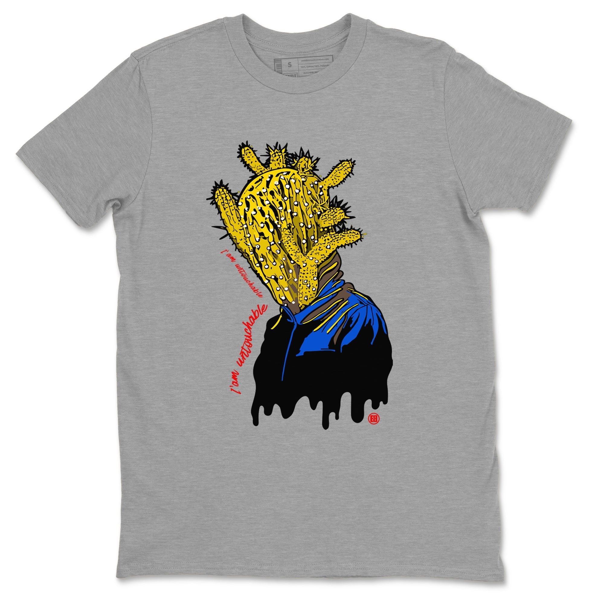 I'm Untouchable snkmatch Tees - Air Jordan 1 Travis Scott Canary