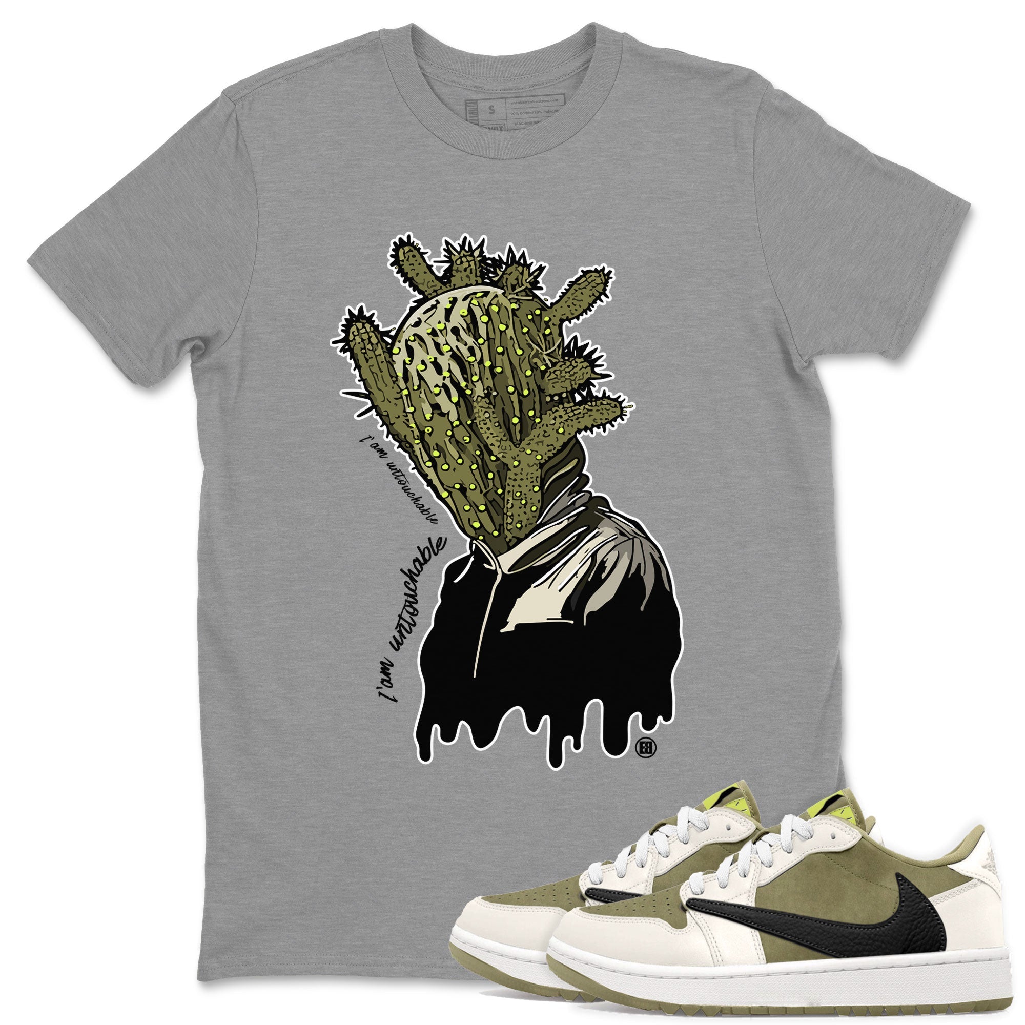 I'm Untouchable snkmatch Tee - Air Jordan 1 Travis Scott Golf