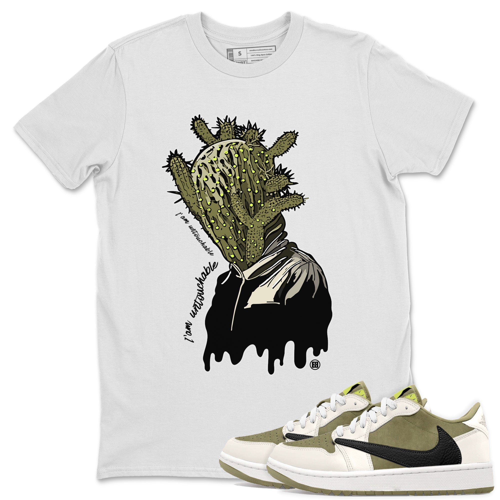 I'm Untouchable snkmatch Tee - Air Jordan 1 Travis Scott Golf
