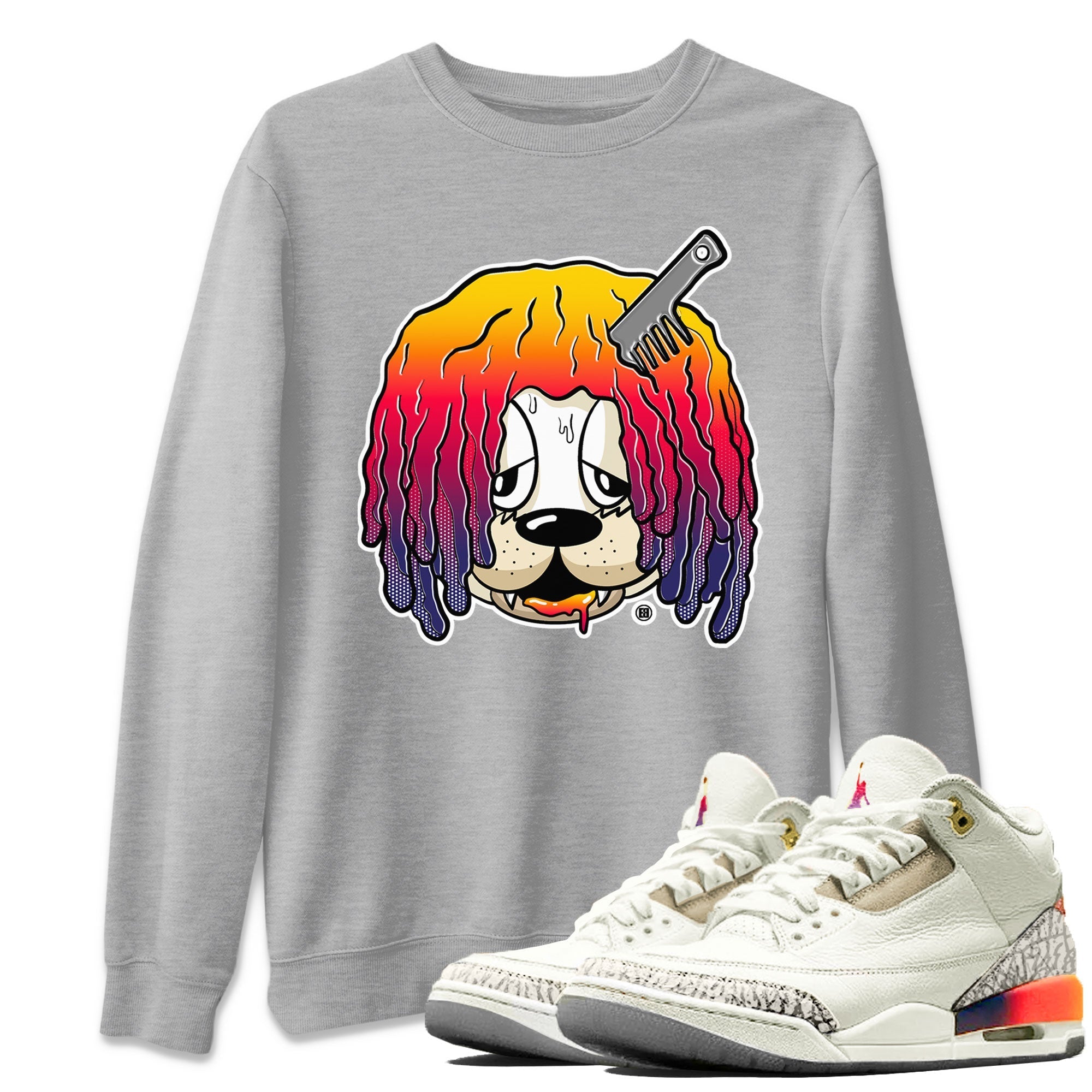 Impatient Bear snkmatch Tee - Air Jordan 3 J Balvin