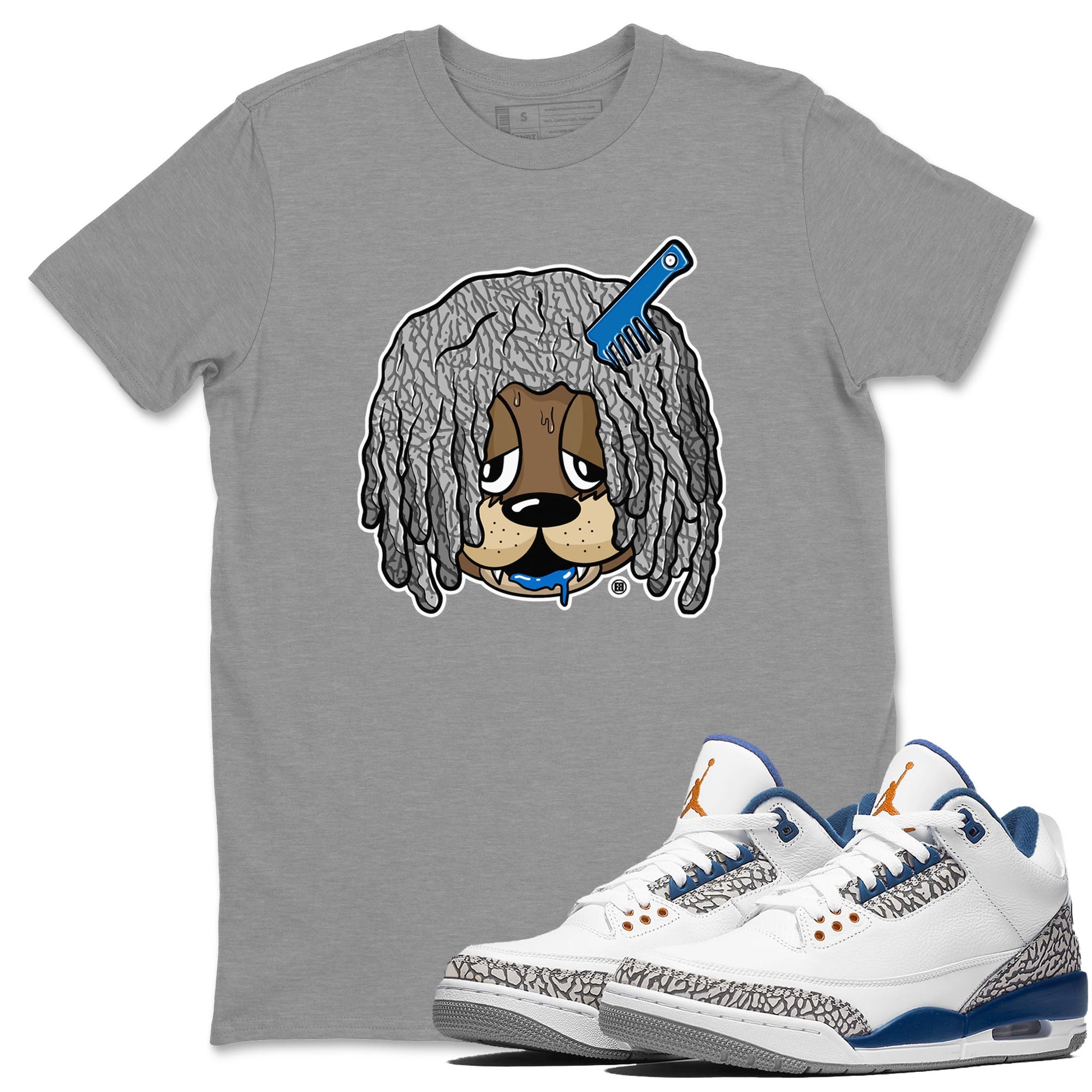 Impatient Bear Unisex Tops - Air Jordan 3 Wizards