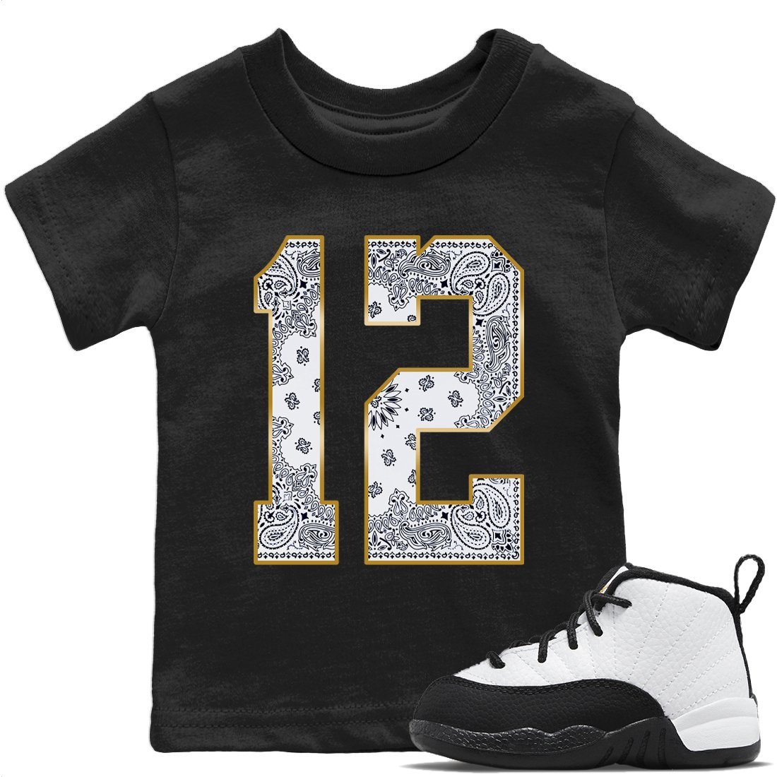 Bandana 12 Kids Tops - Air Jordan 12 Royalty