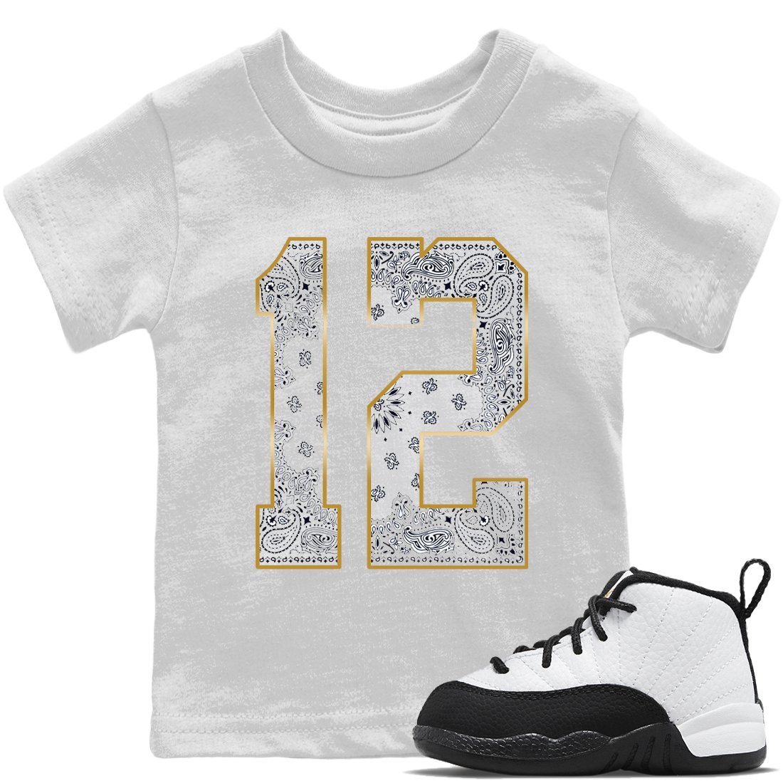 Bandana 12 Kids Tops - Air Jordan 12 Royalty