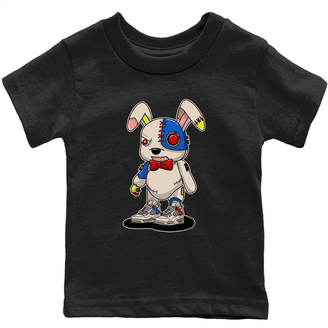 Cyborg Bunny Kids Tops - Air Jordan 4 Wild Things
