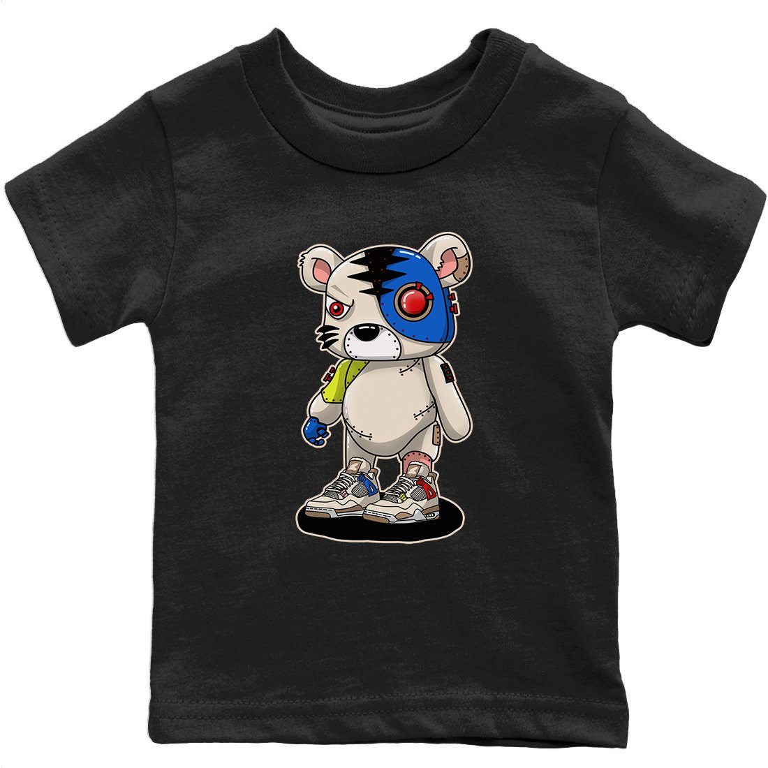 Cyborg Tiger Kids Tops - Air Jordan 4 Wild Things