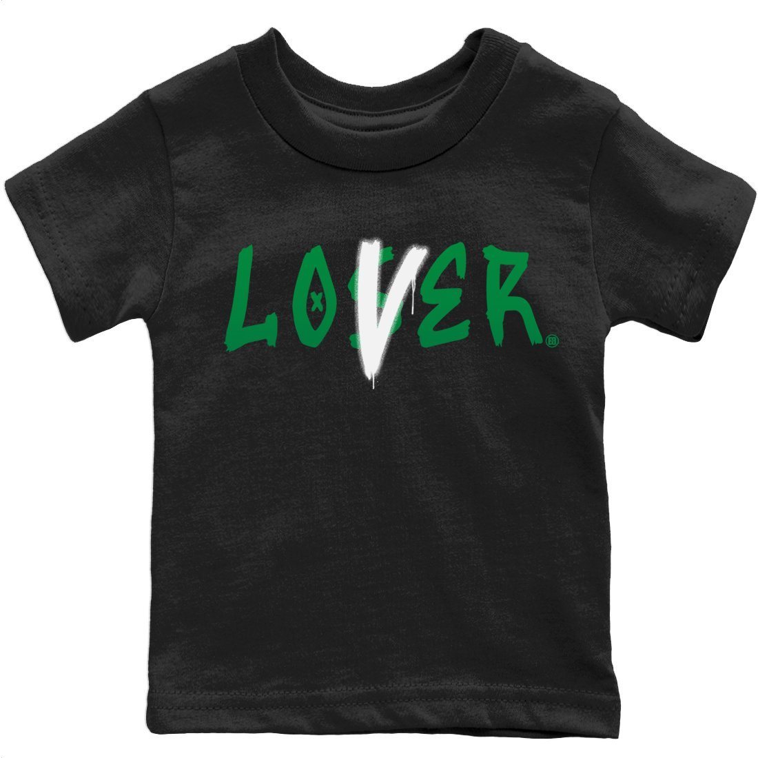 Loser Lover Kids Tops - Air Jordan 3 Pine Green