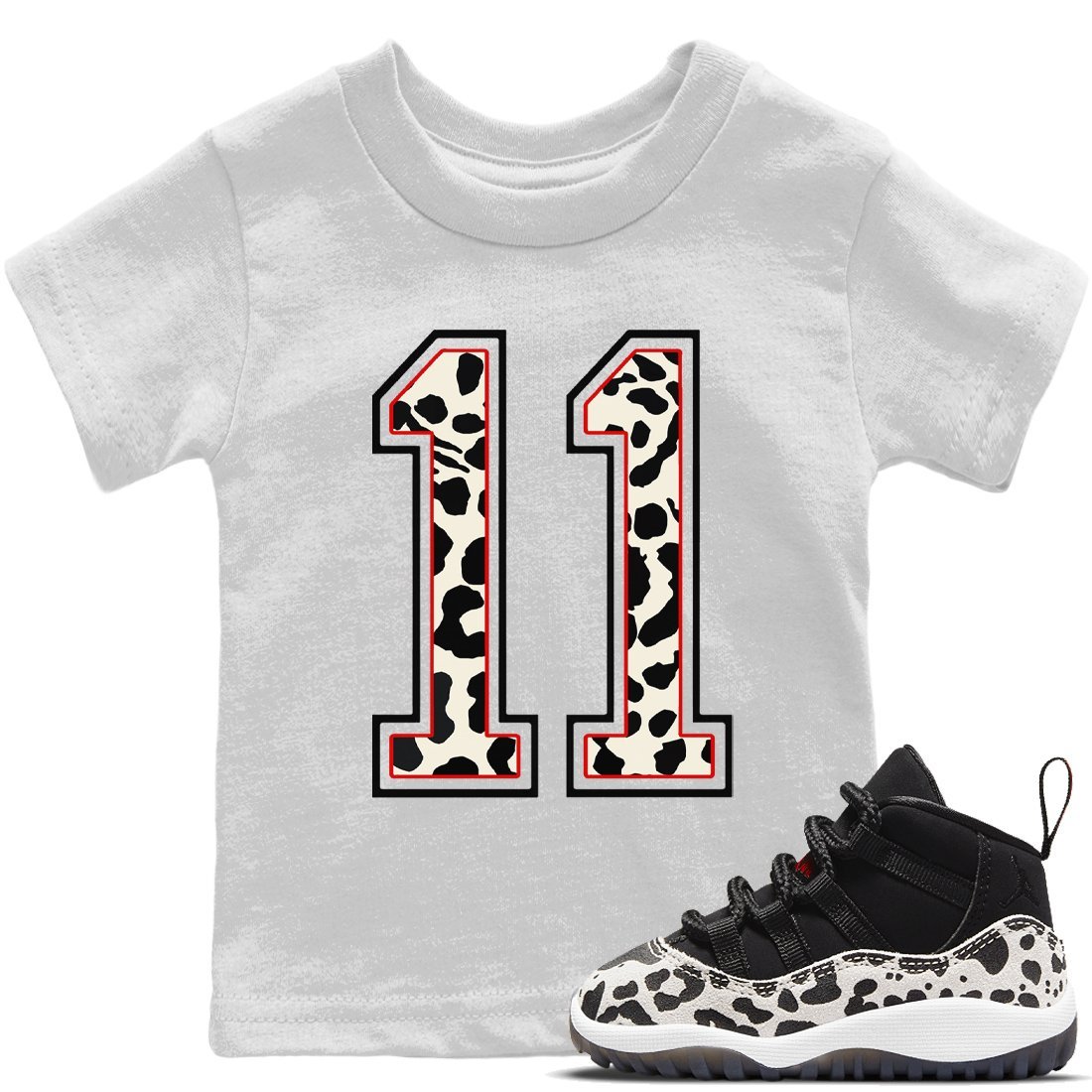 Number 11 Kids Tops - Air Jordan 11 Animal Instinct