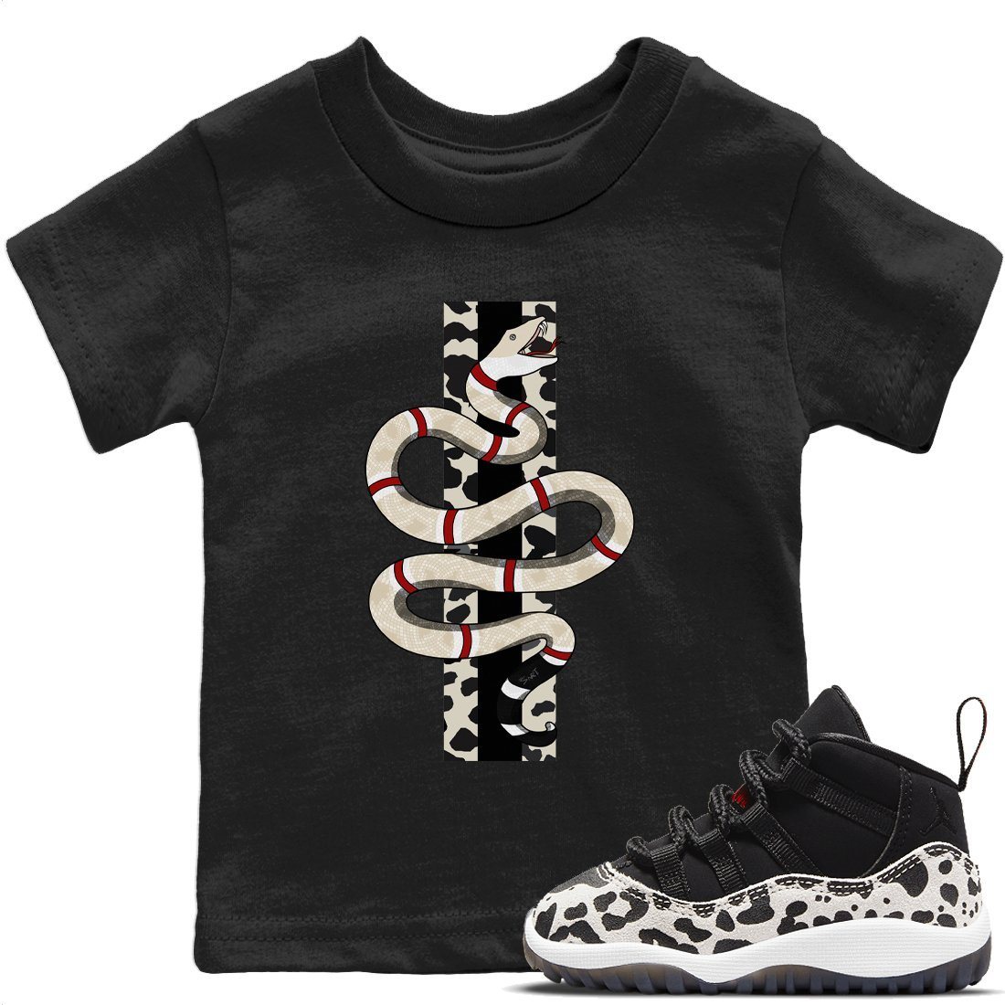 Snake Kids Tops - Air Jordan 11 Animal Instinct