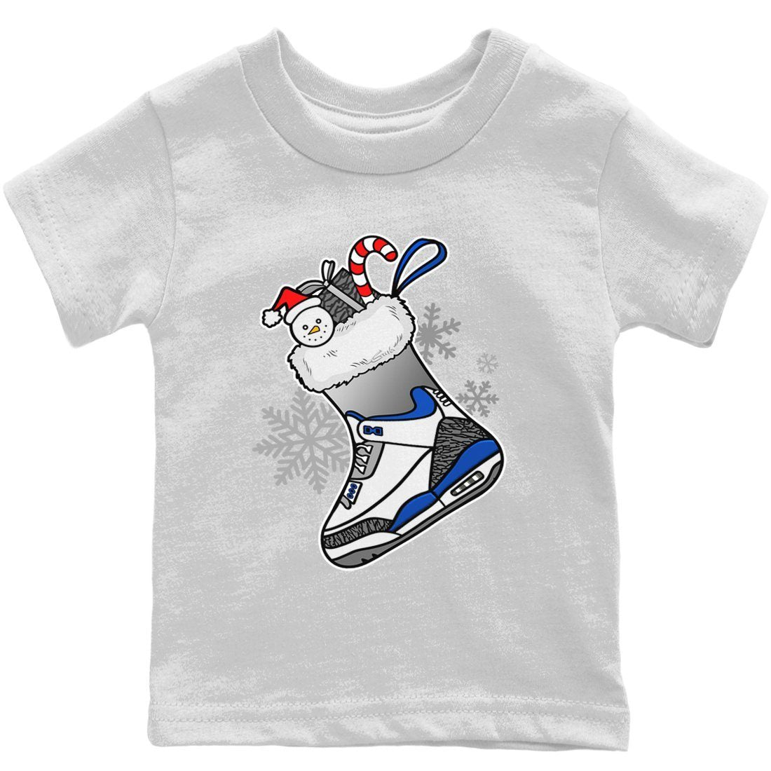 snkmatch Stocking Kids Tops - Air Jordan 3 Racer Blue