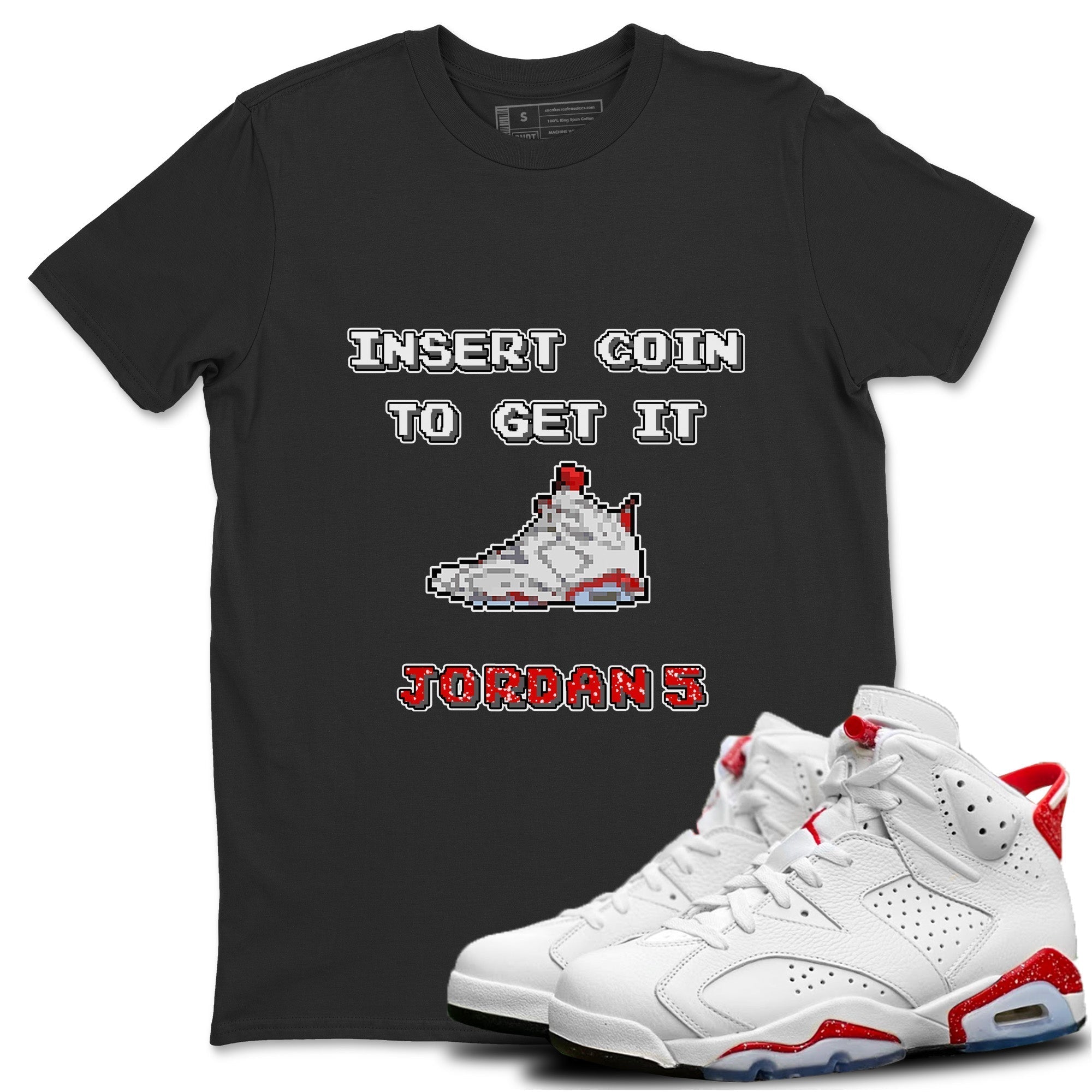 Insert Coin Unisex Tops - Air Jordan 6 Red Velvet Cookies