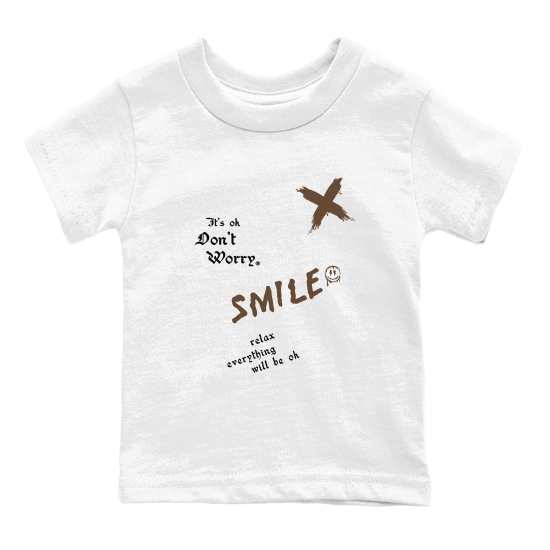 It's Ok Don't Worry snkmatch Tees Kids - Air Jordan 1 Mocha
