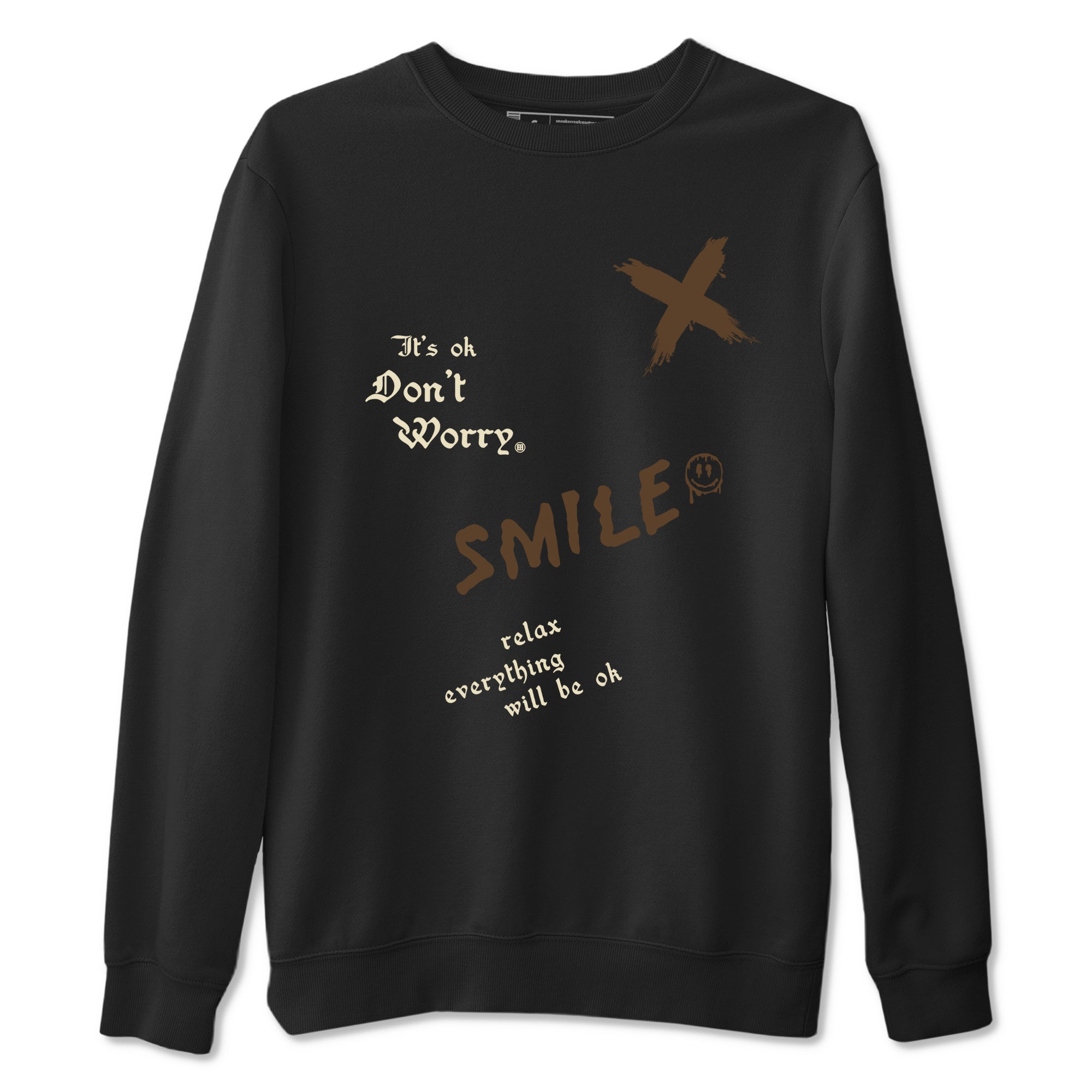 It's Ok Don't Worry snkmatch Tees - Air Jordan 1 Mocha