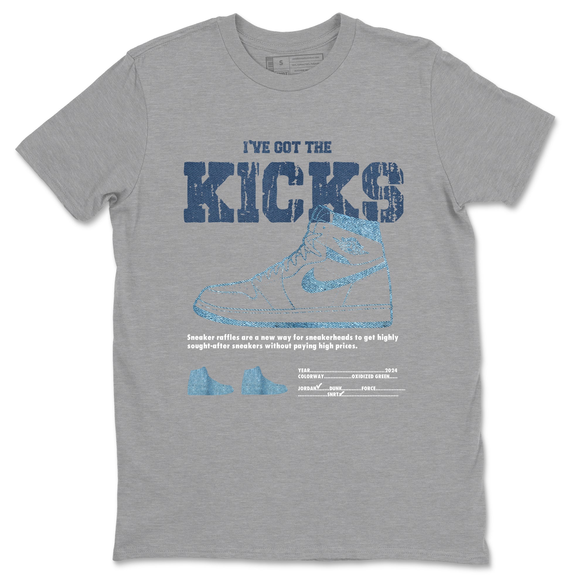 I've Got The Kicks snkmatch Tees - Air Jordan 1 Denim 2024