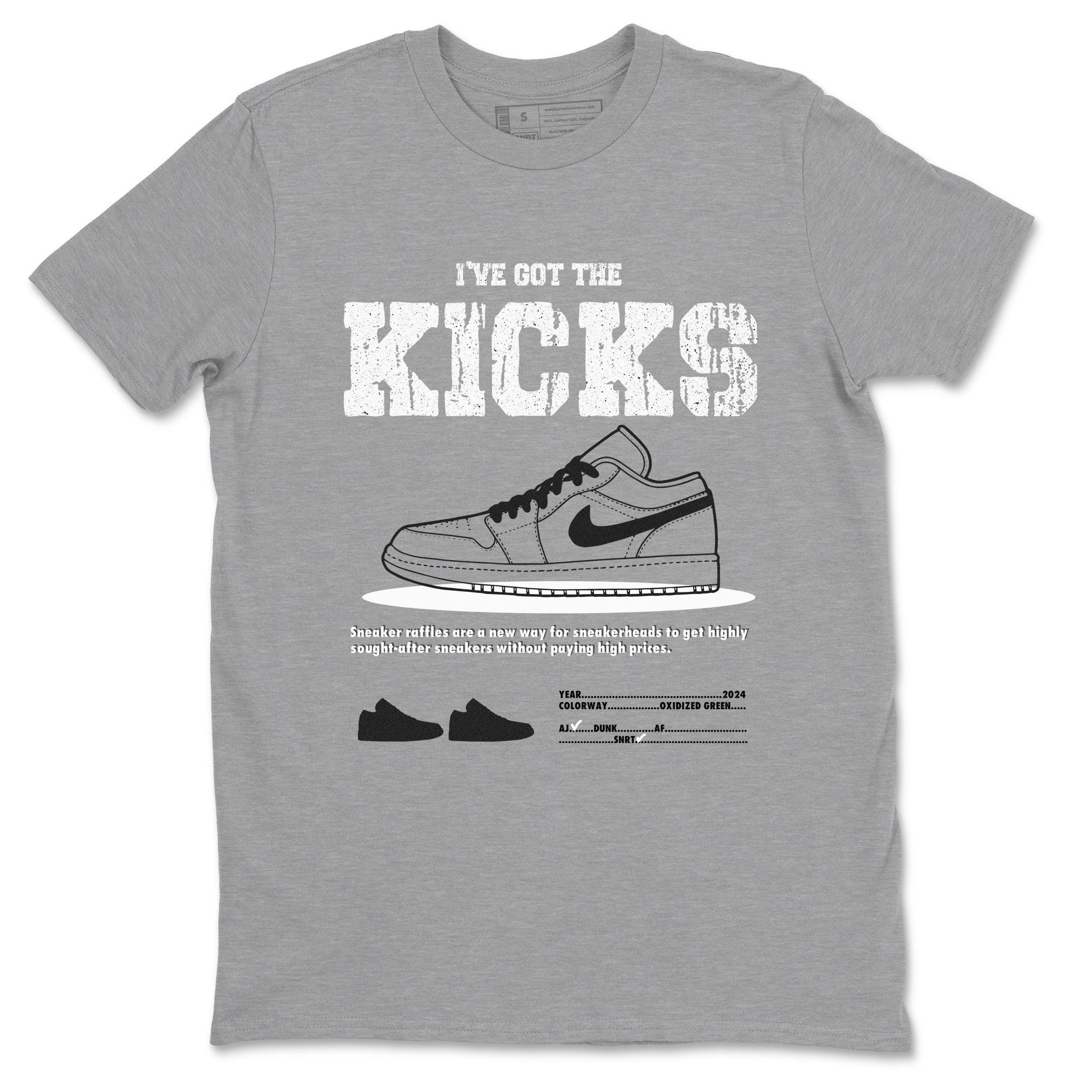 I've Got the Kicks snkmatch Tees - Air Jordan 1 Wolf Grey
