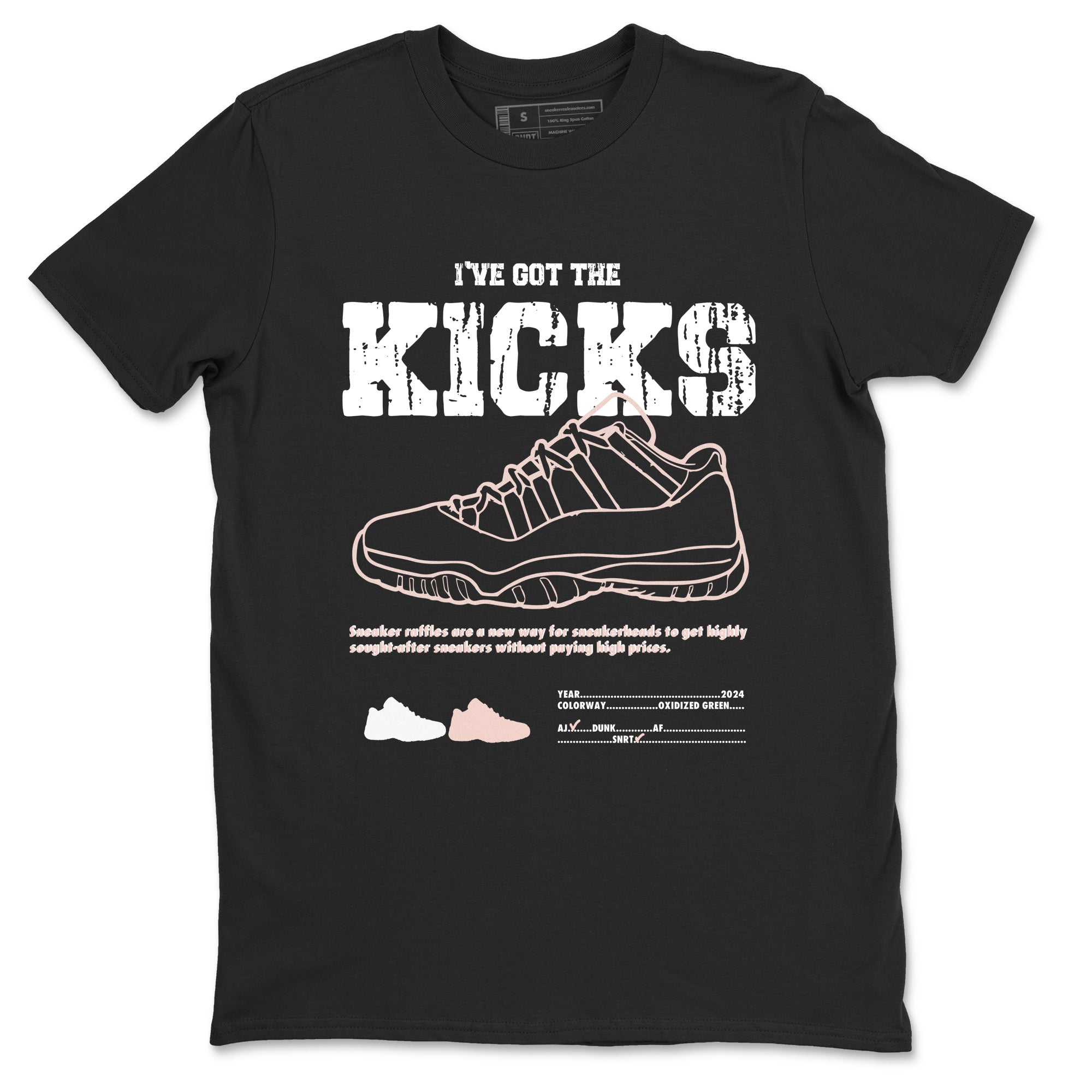 I've Got The Kicks snkmatch Tees - Air Jordan 11 Legend Pink