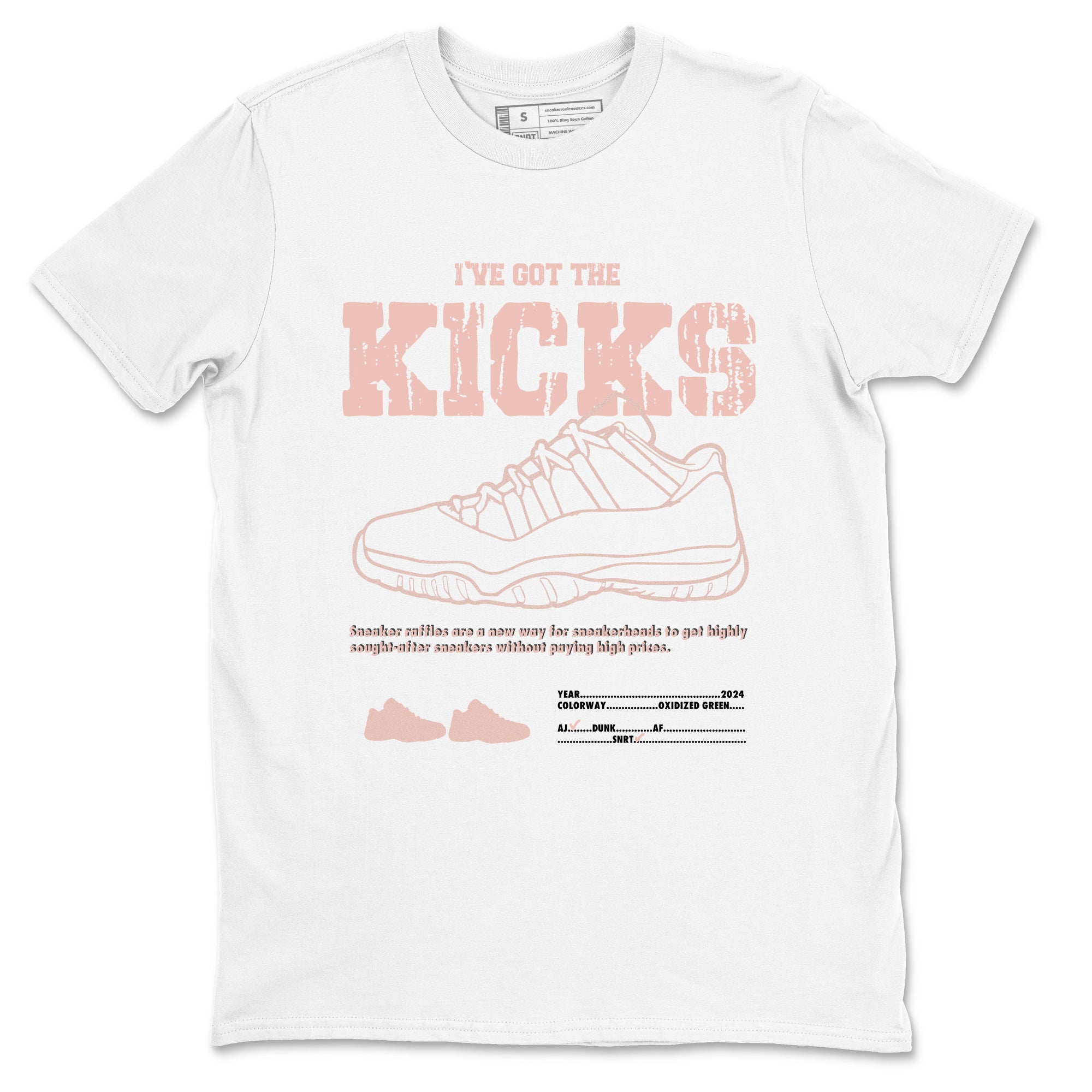 I've Got The Kicks snkmatch Tees - Air Jordan 11 Legend Pink