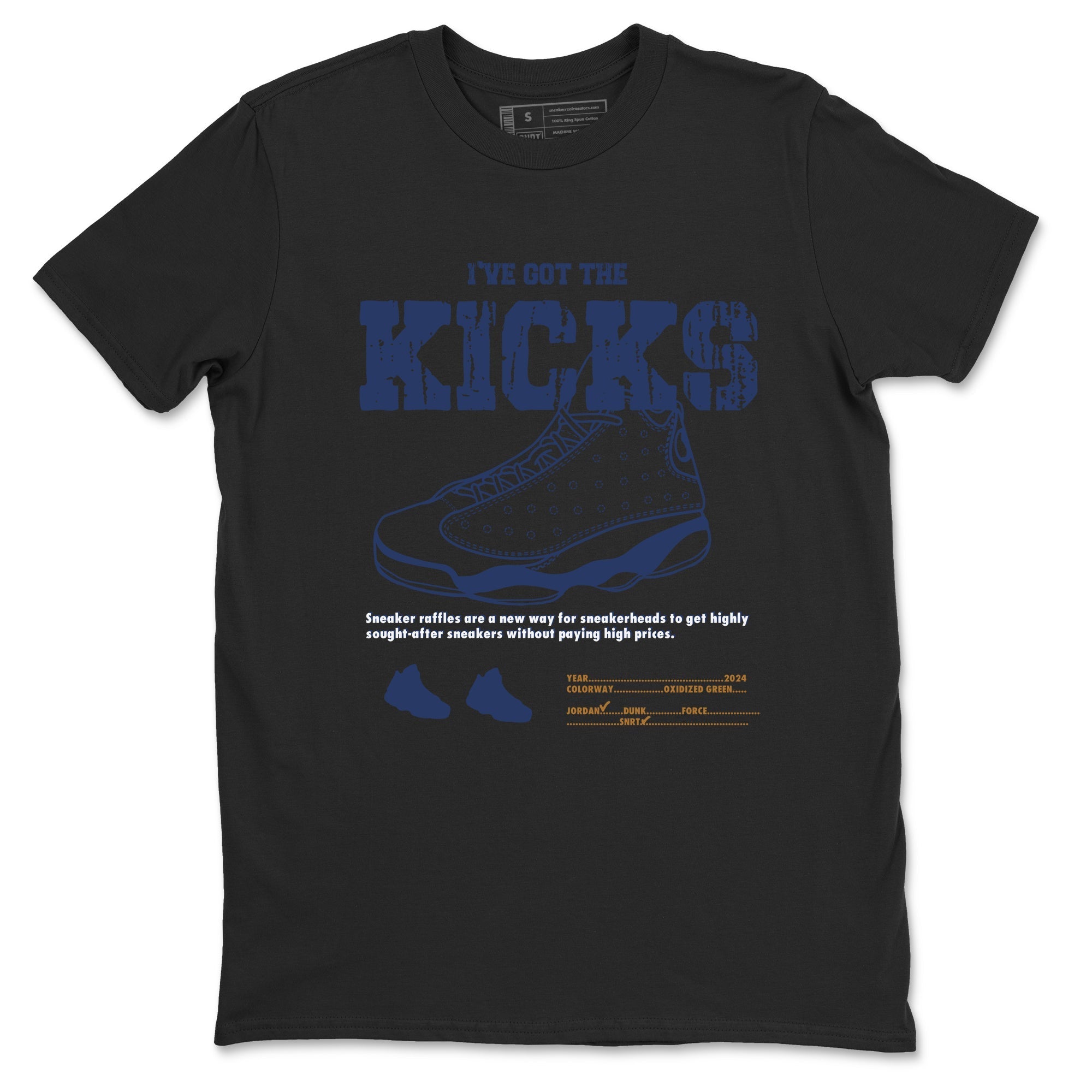 I've Got The Kicks snkmatch Tees - Air Jordan 13 Midnight Navy