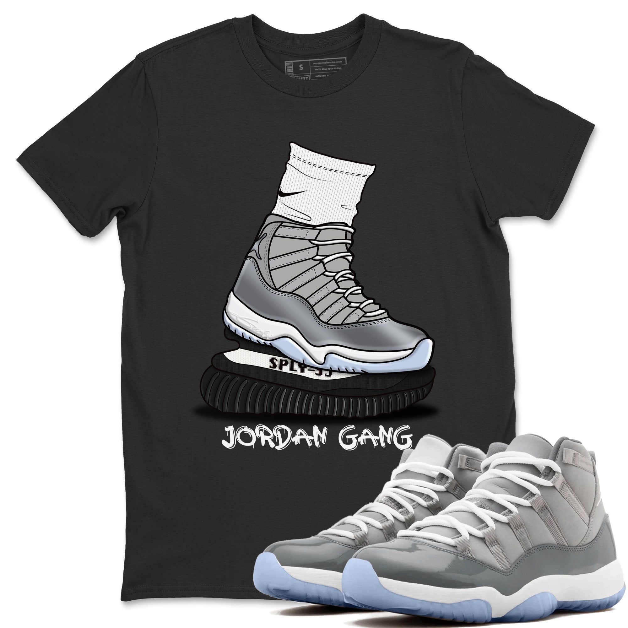 Air Jordan Gang Unisex Tops - Air Jordan 11 Cool Grey