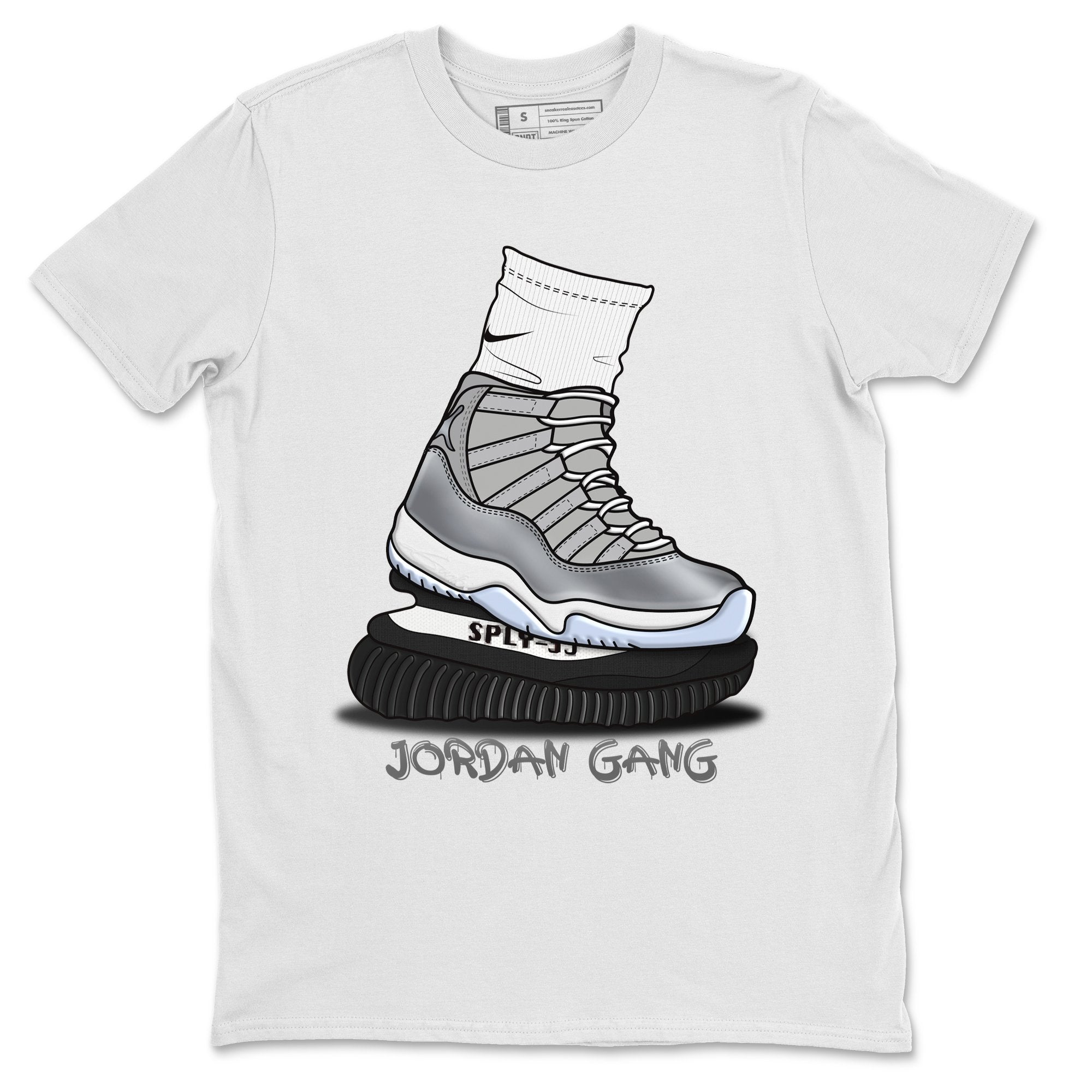 Air Jordan Gang Unisex Tops - Air Jordan 11 Cool Grey