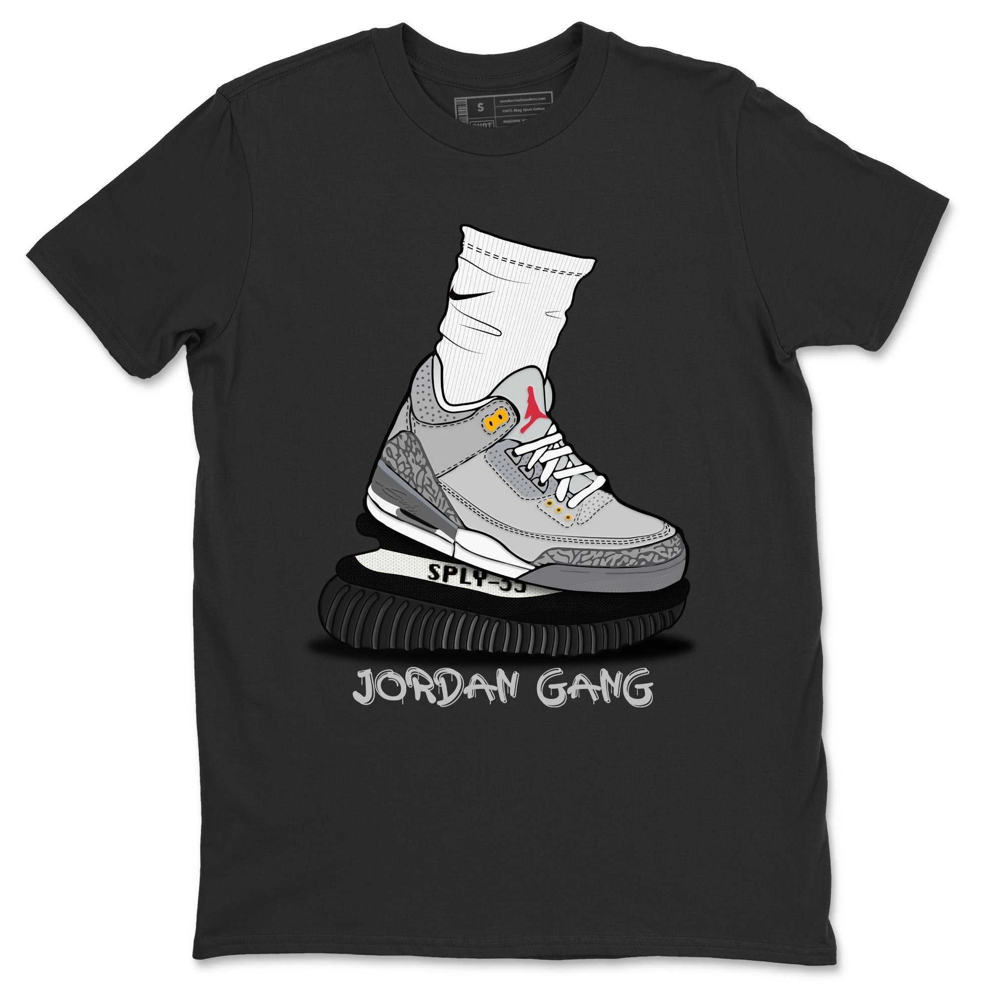 Air Jordan Gang Unisex Tops - Air Jordan 3 Cool Grey