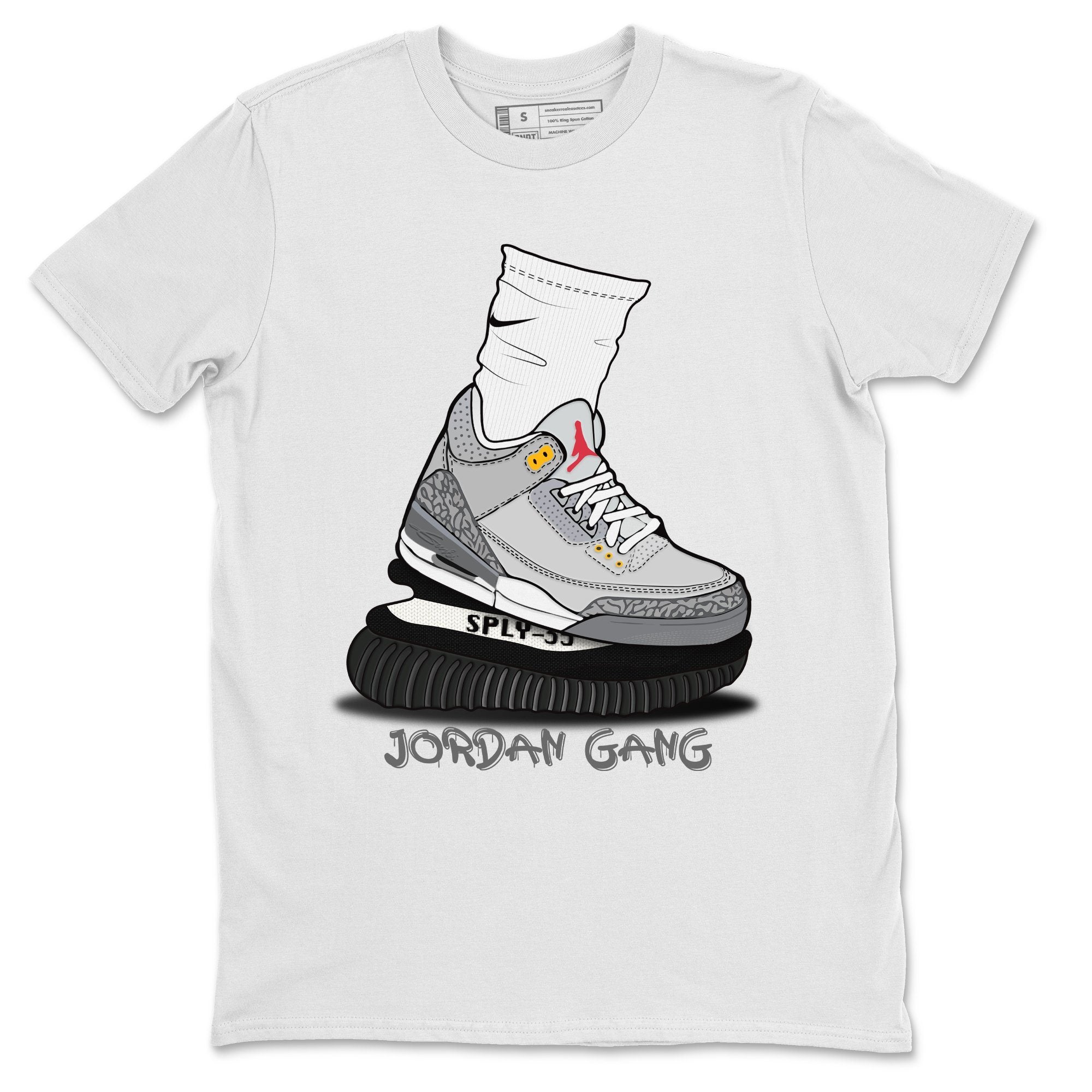 Air Jordan Gang Unisex Tops - Air Jordan 3 Cool Grey