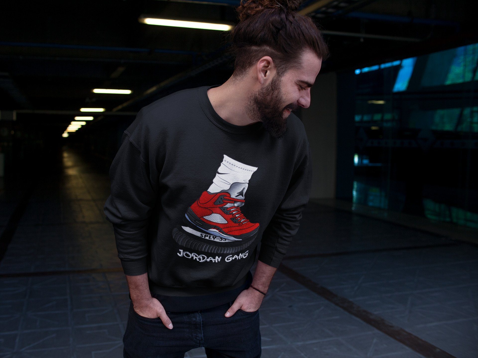 Air Jordan Gang Unisex Tops - Air Jordan 5 Raging Bull