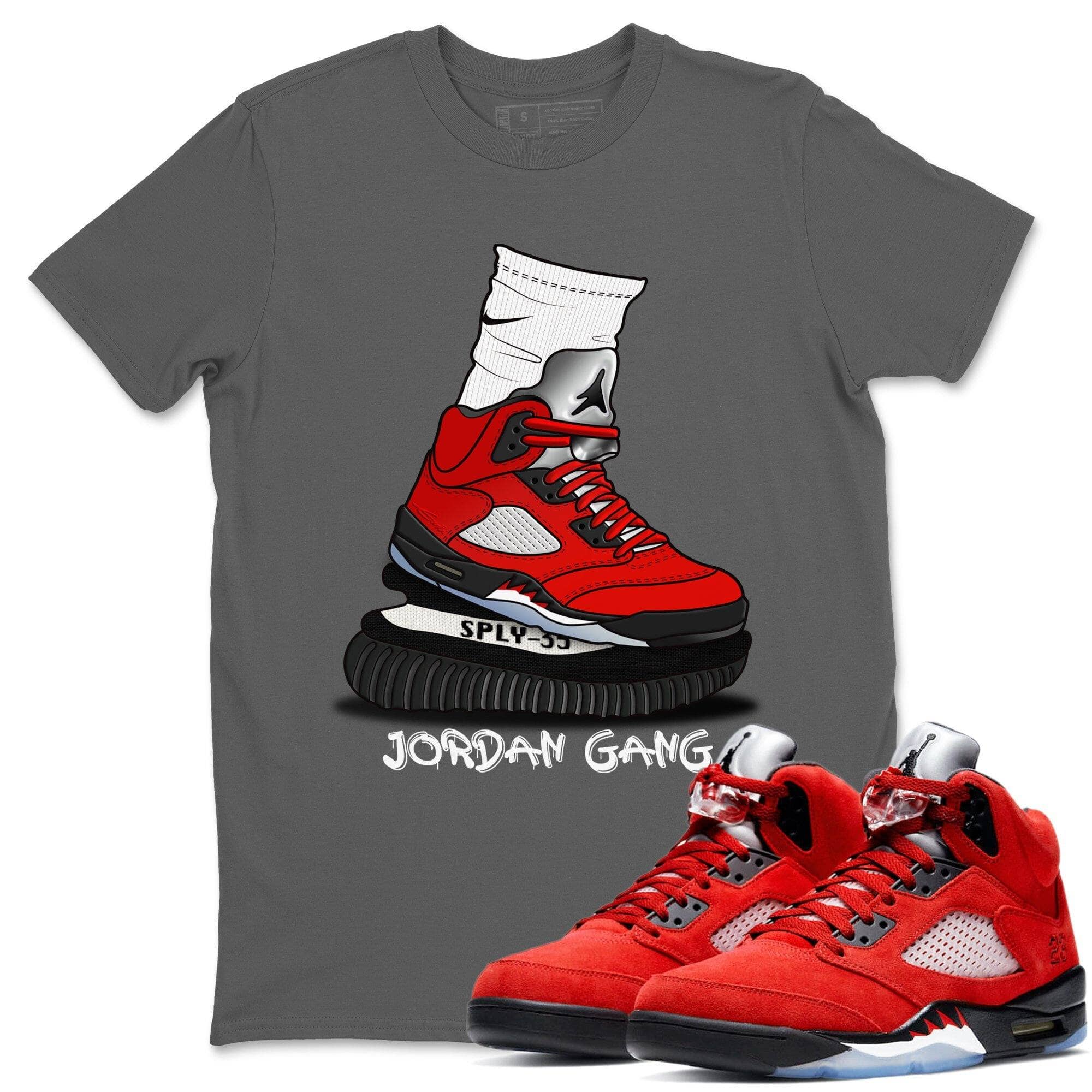 Air Jordan Gang Unisex Tops - Air Jordan 5 Raging Bull