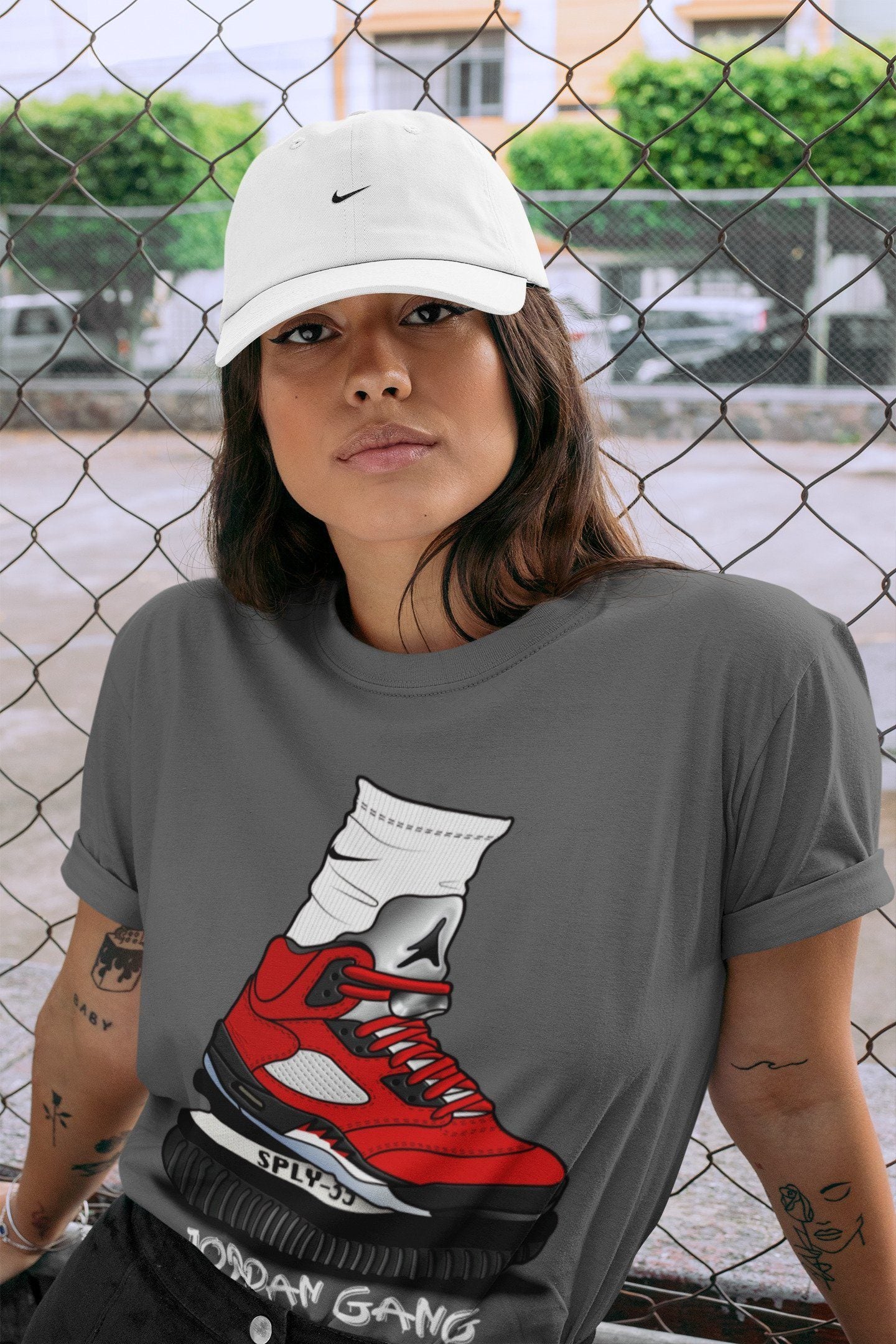Air Jordan Gang Unisex Tops - Air Jordan 5 Raging Bull
