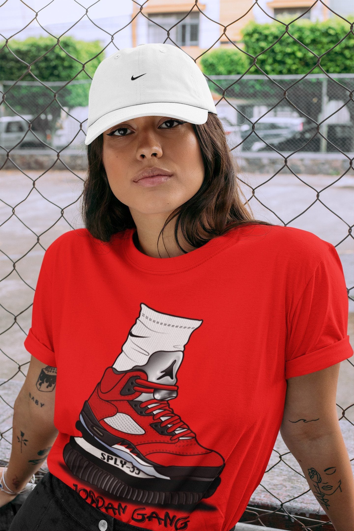 Air Jordan Gang Unisex Tops - Air Jordan 5 Raging Bull