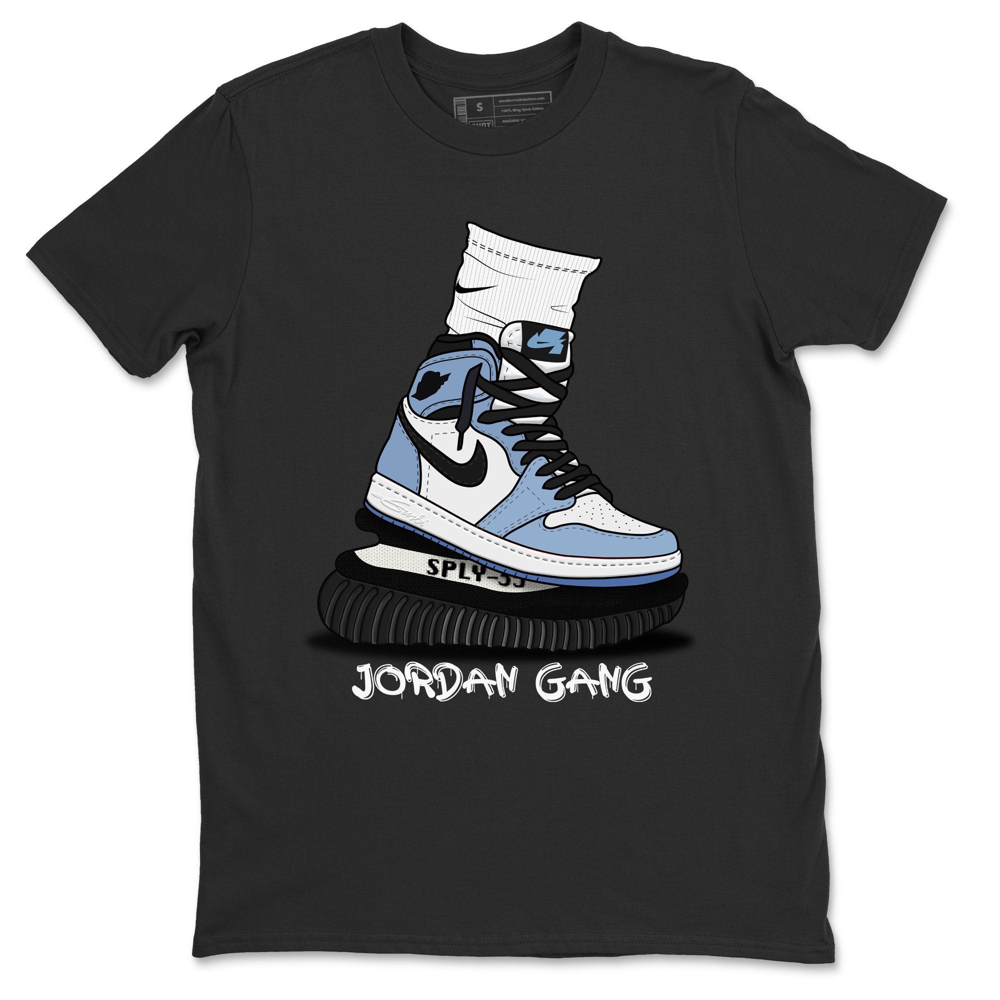 Air Jordan Gang Unisex Tops - Air Jordan 1 University Blue