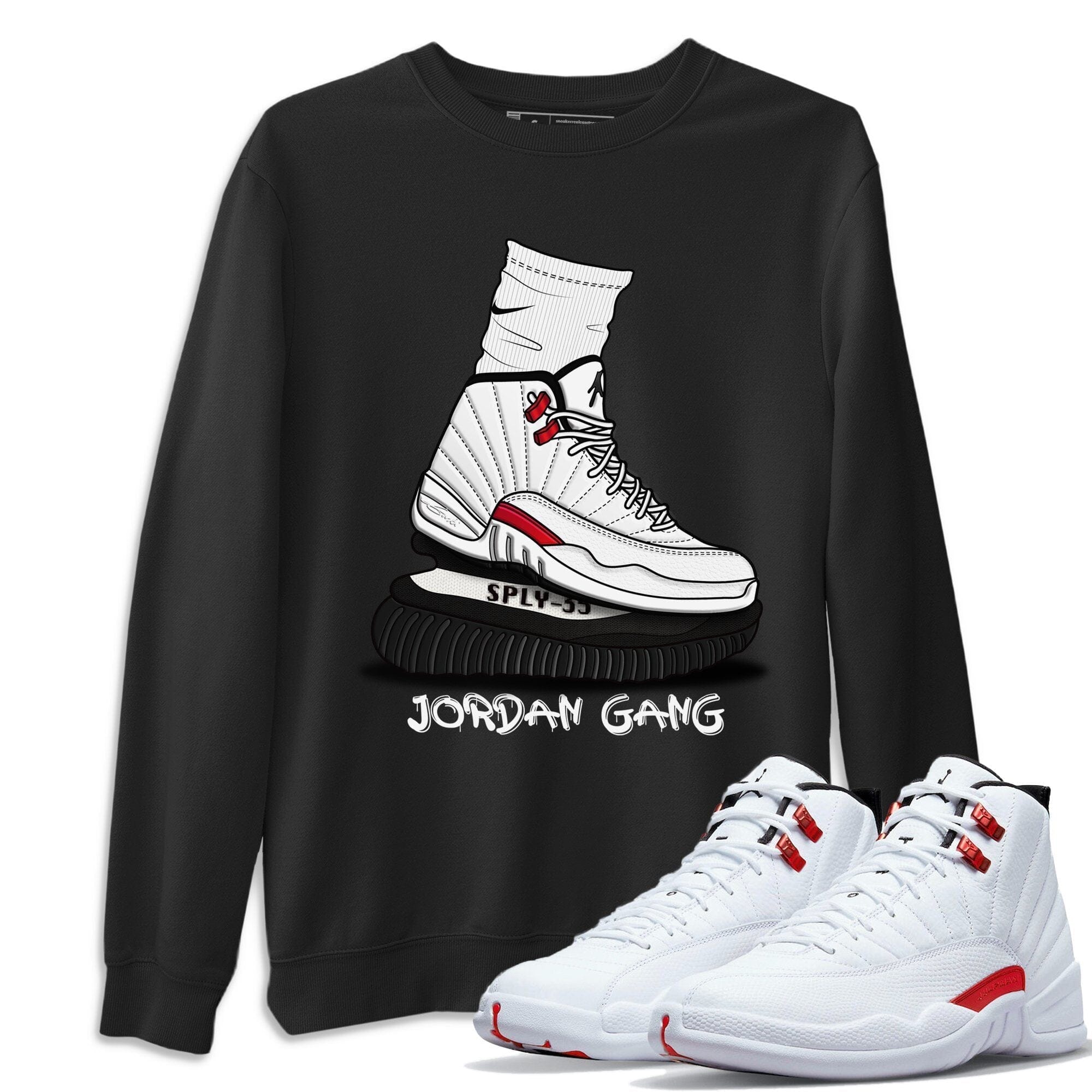 Air Jordan Gang Unisex Tops - Air Jordan 12 Twist