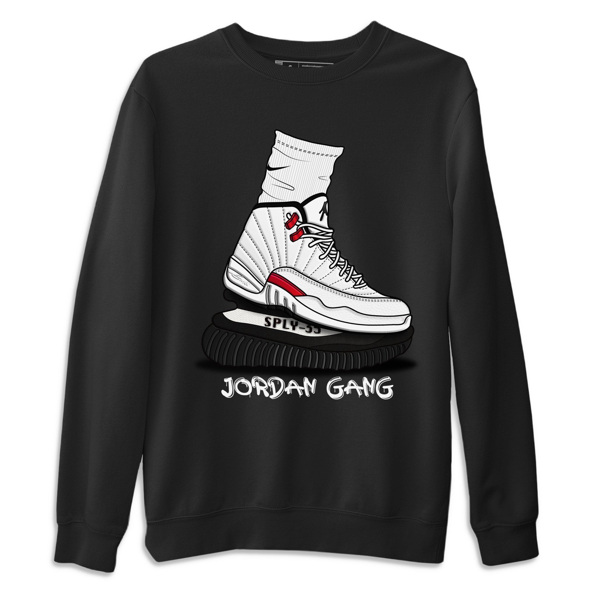 Air Jordan Gang Unisex Tops - Air Jordan 12 Twist