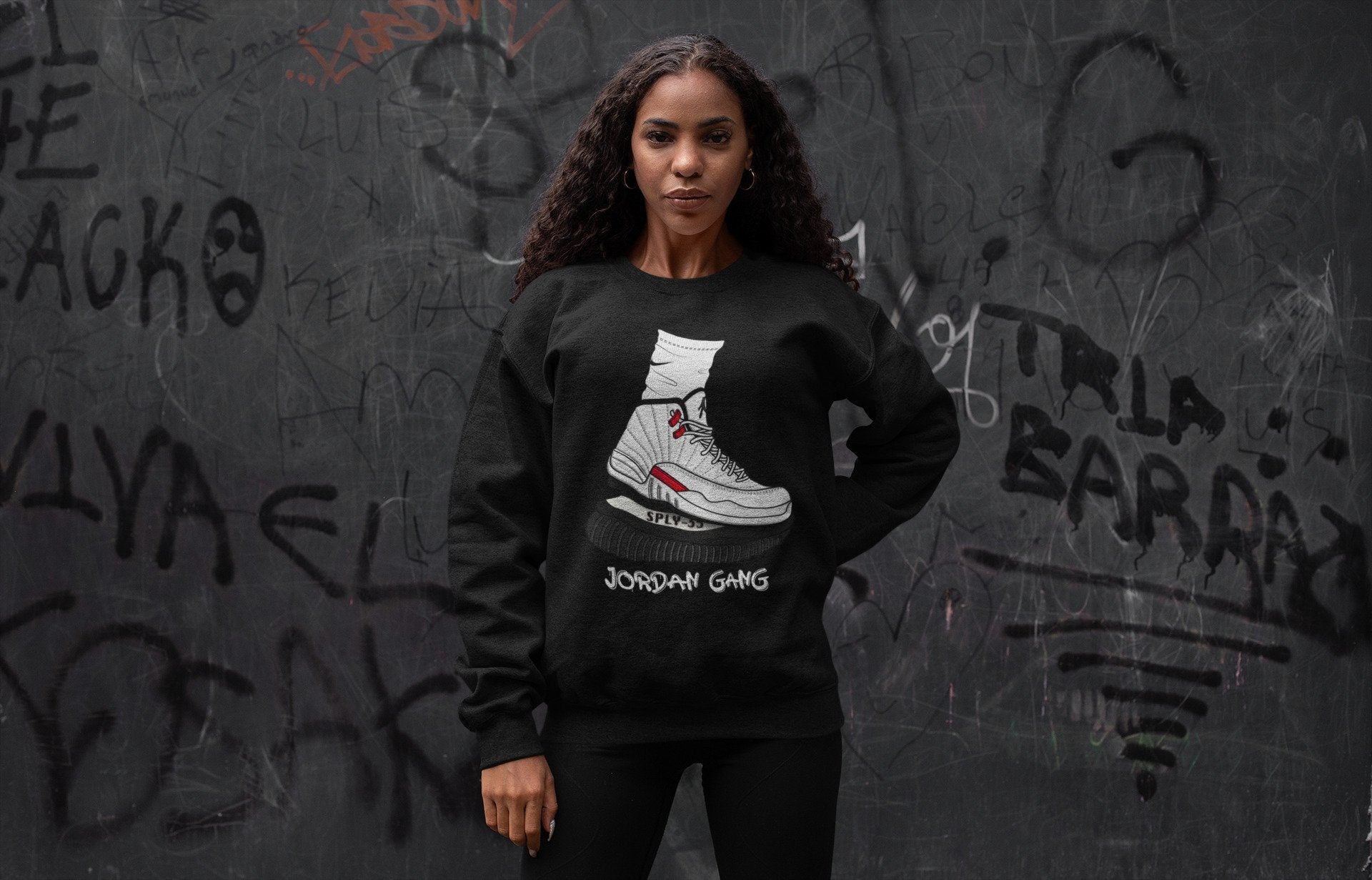 Air Jordan Gang Unisex Tops - Air Jordan 12 Twist