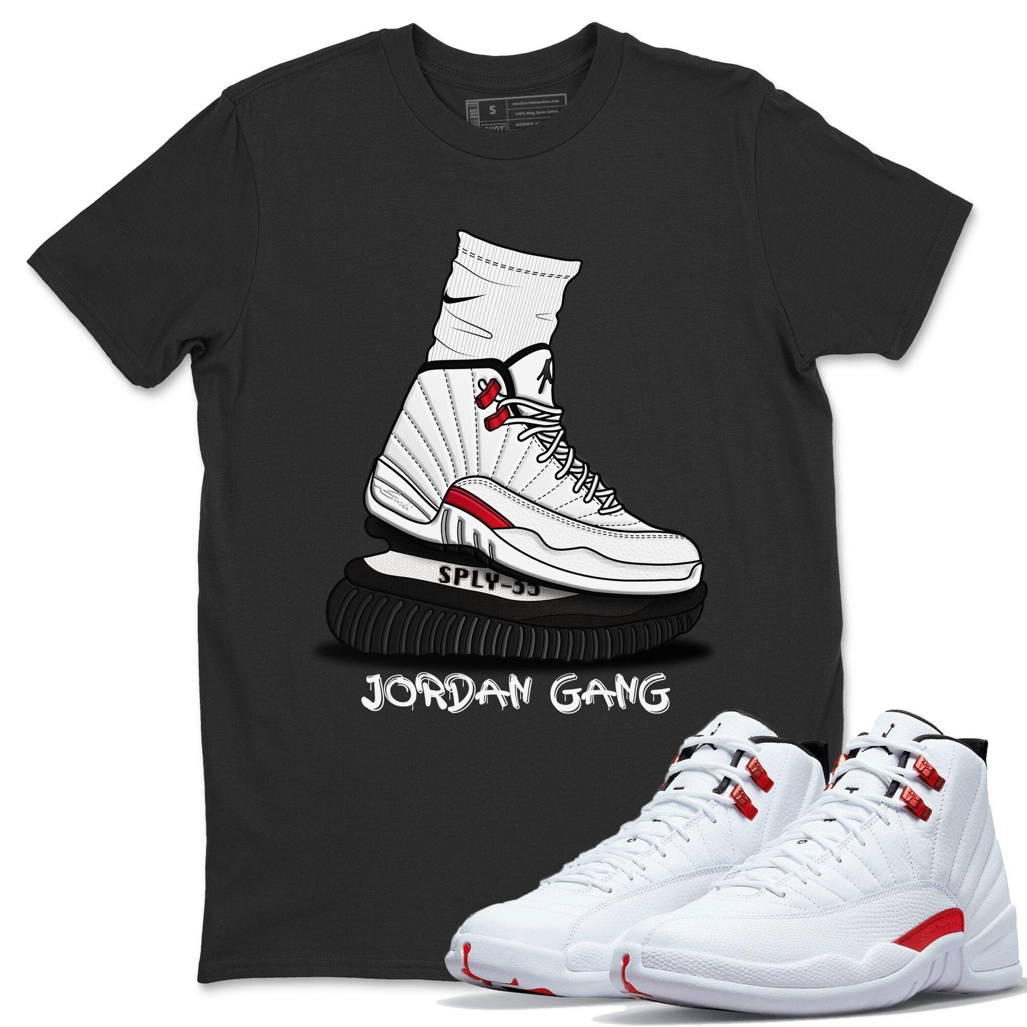 Air Jordan Gang Unisex Tops - Air Jordan 12 Twist