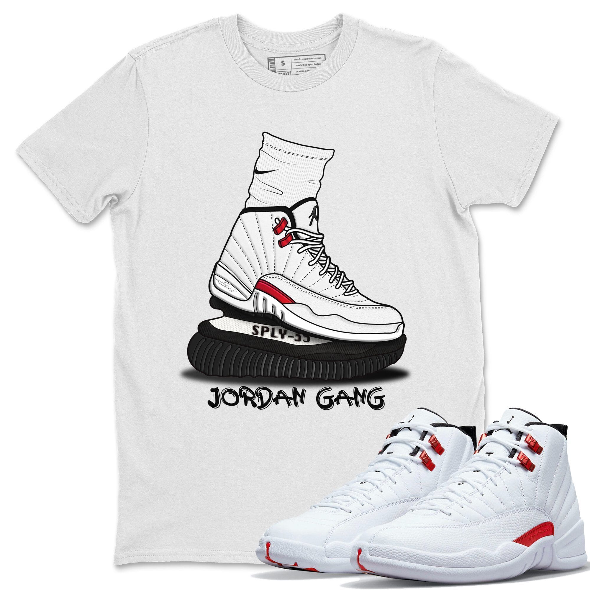 Air Jordan Gang Unisex Tops - Air Jordan 12 Twist