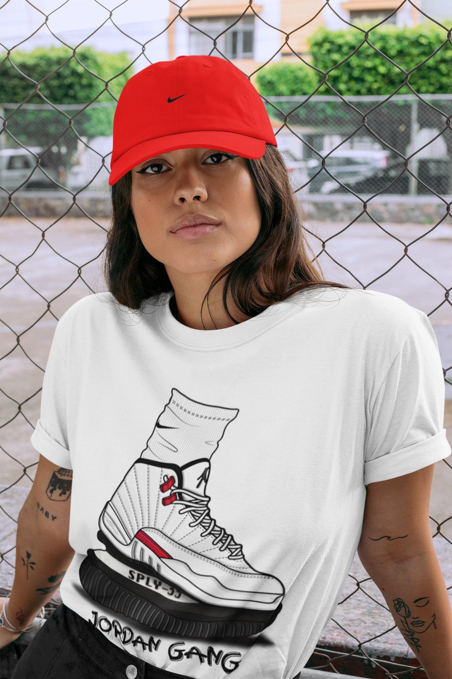 Air Jordan Gang Unisex Tops - Air Jordan 12 Twist
