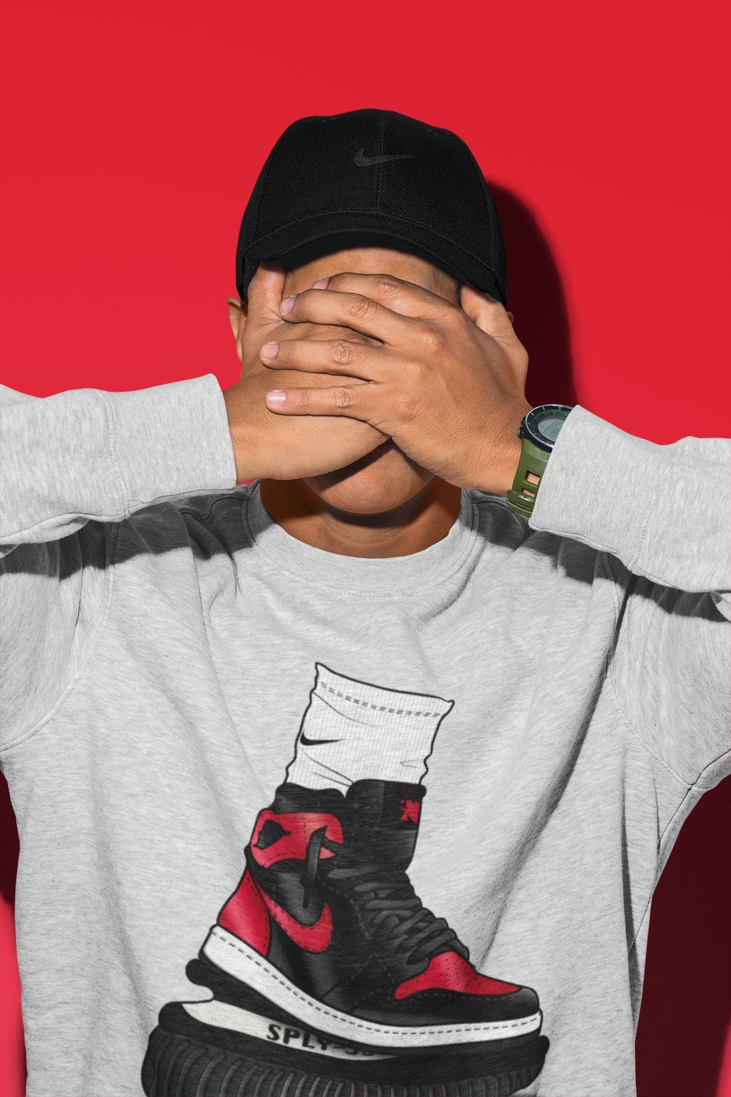 Air Jordan Gang Unisex Tops - Air Jordan 1 Bred Patent