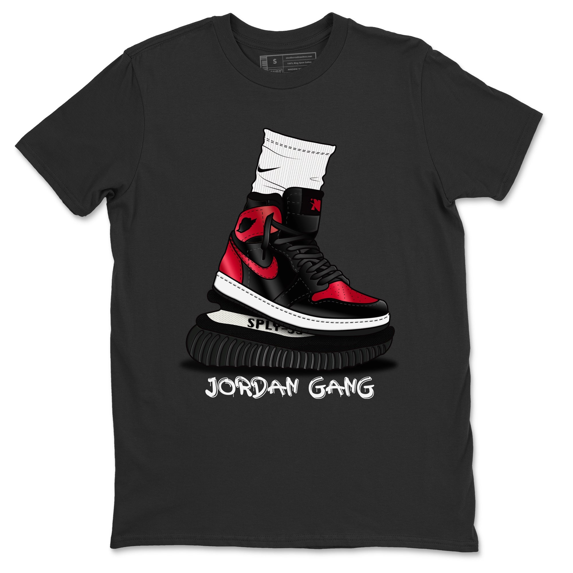 Air Jordan Gang Unisex Tops - Air Jordan 1 Bred Patent