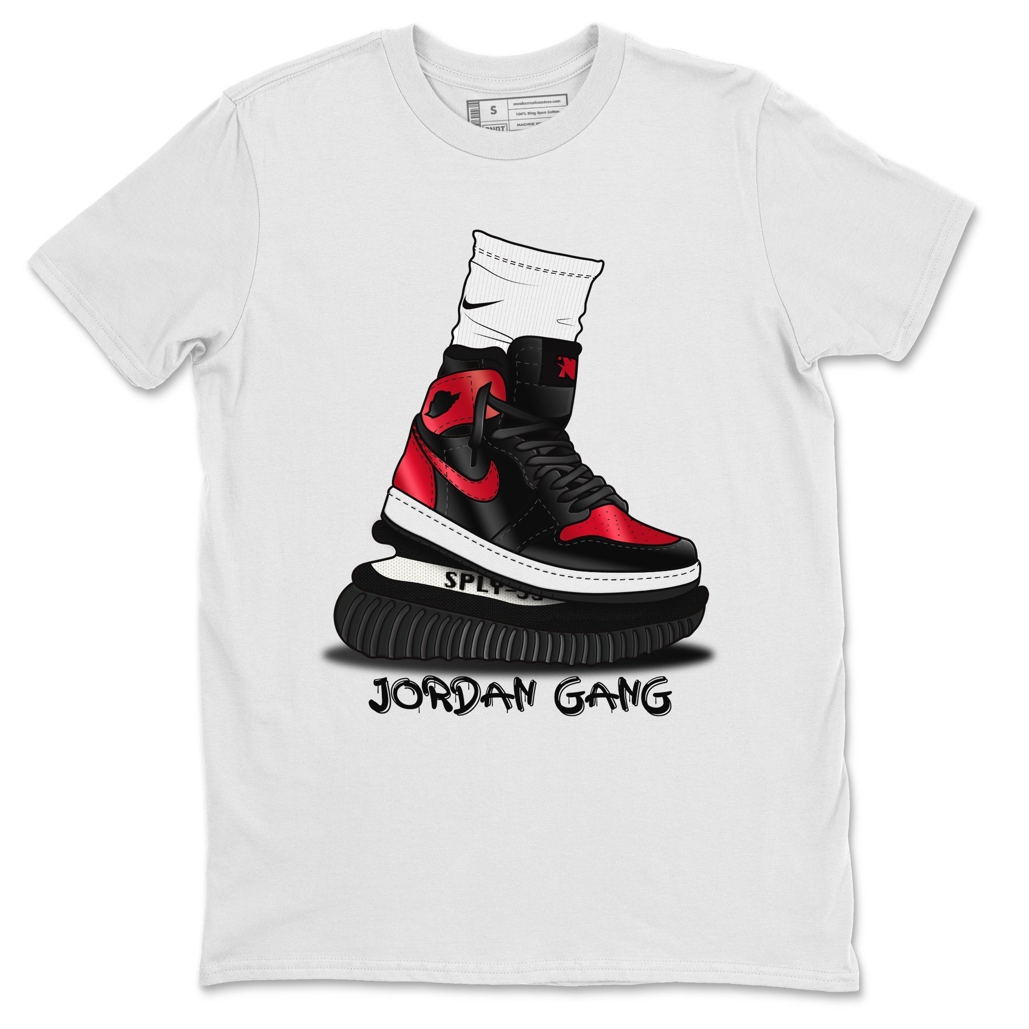 Air Jordan Gang Unisex Tops - Air Jordan 1 Bred Patent