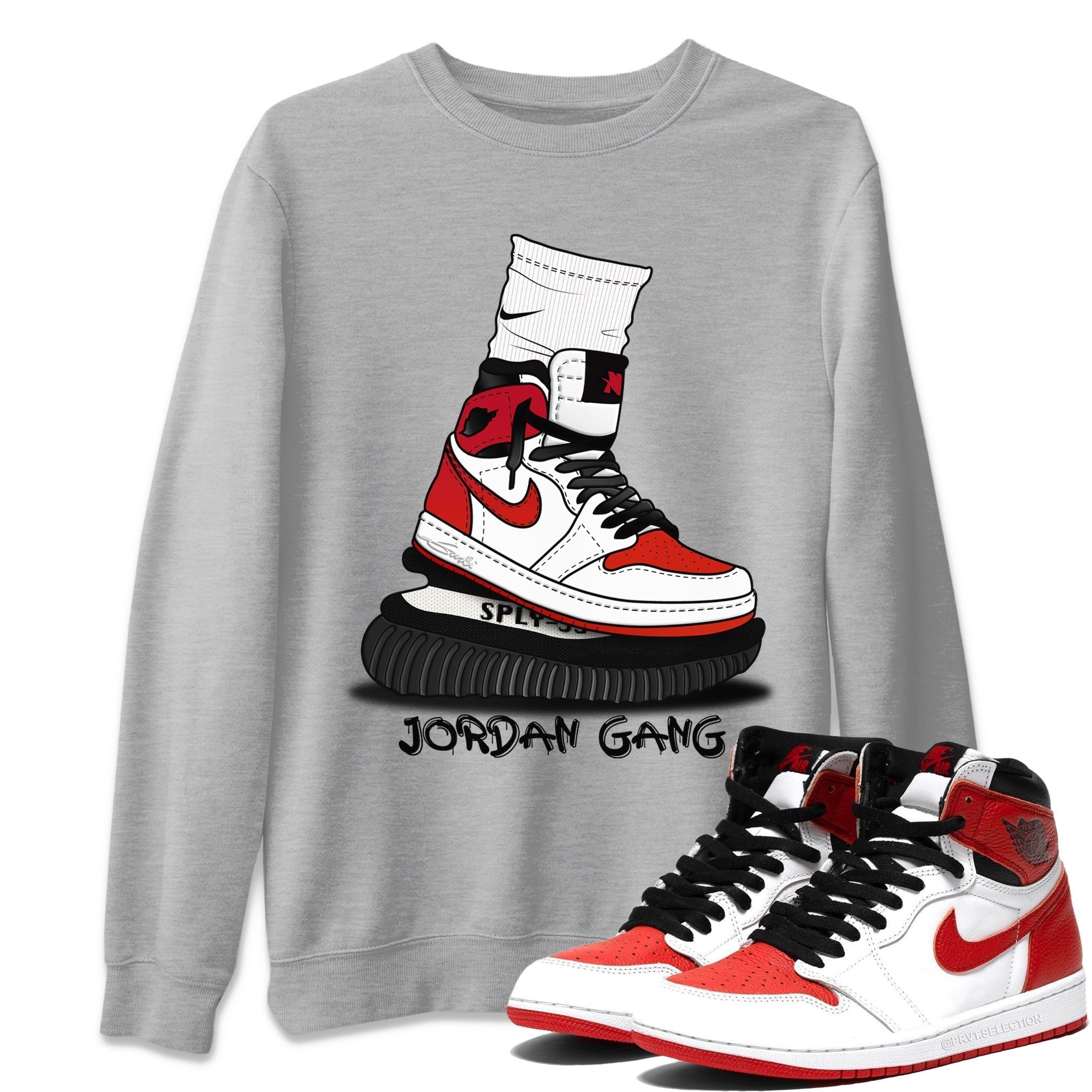 Air Jordan Gang Unisex Tops - Air Jordan 1 Heritage