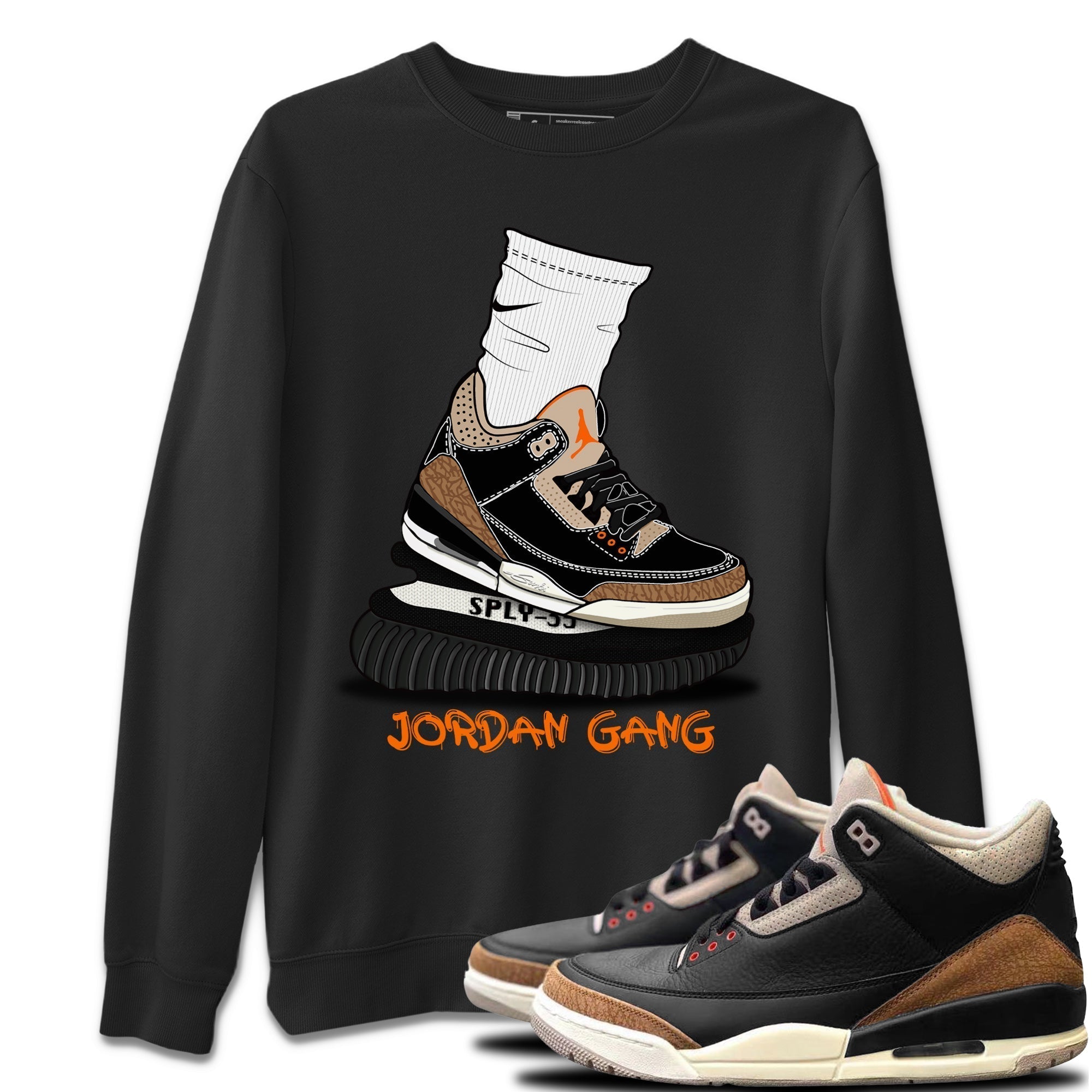 Air Jordan Gang Unisex Tops - Air Jordan 3 Desert Elephant